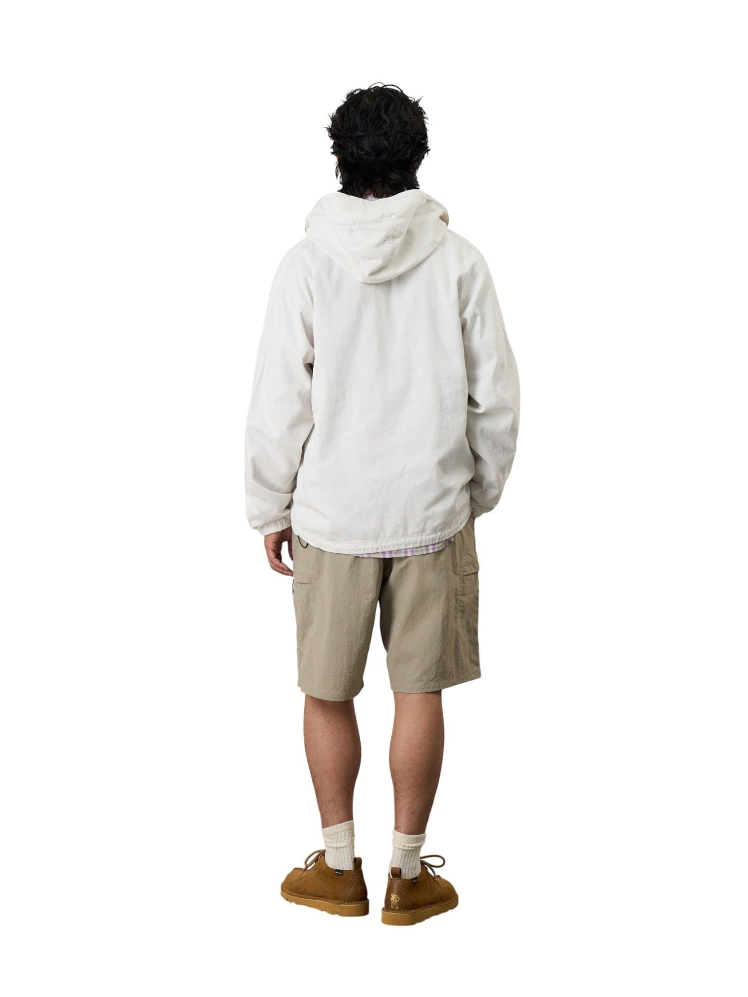 GRAMICCI Gramicci Nylon cliff shorts con tasconi e con cinturino integrato - milk tea - 5