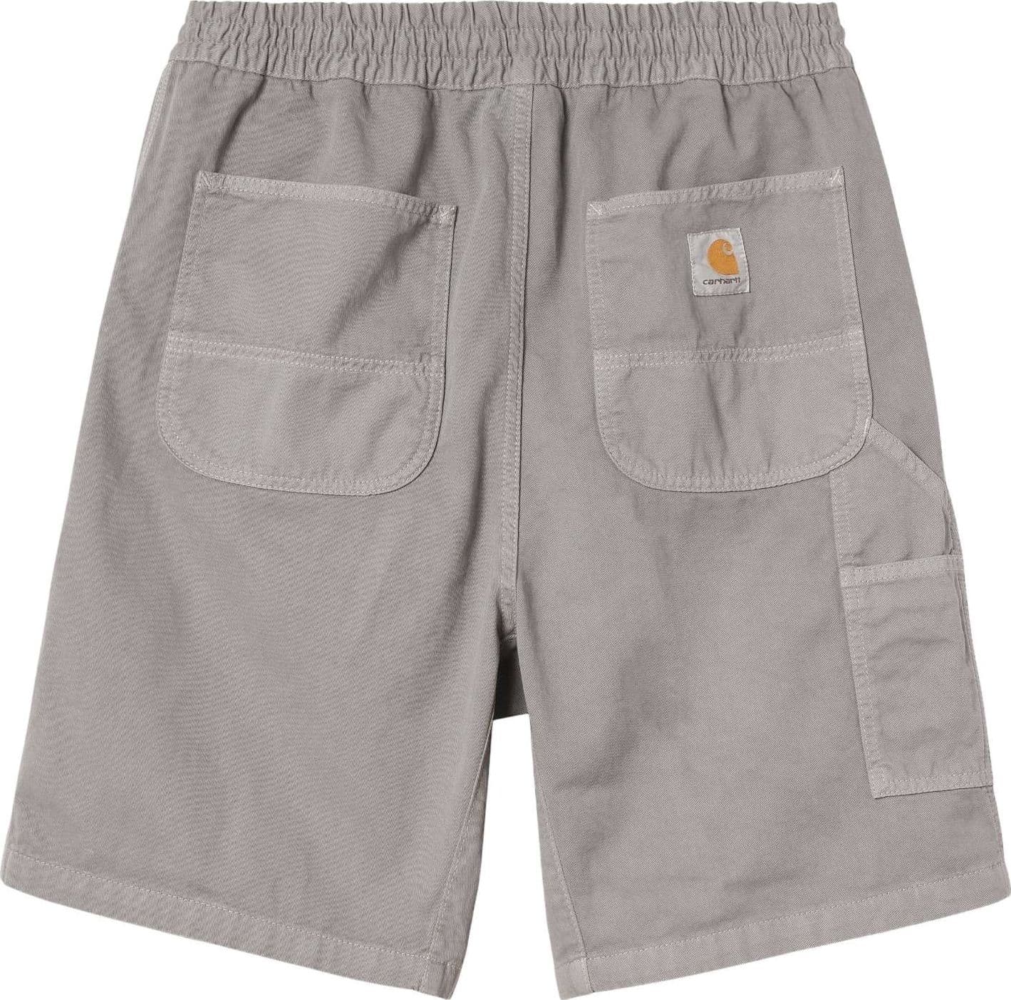 CARHARTT WIP Carhartt Wip Flint short in cotone gamba larga con elastico in vita - Yosemite garment dyed - 3