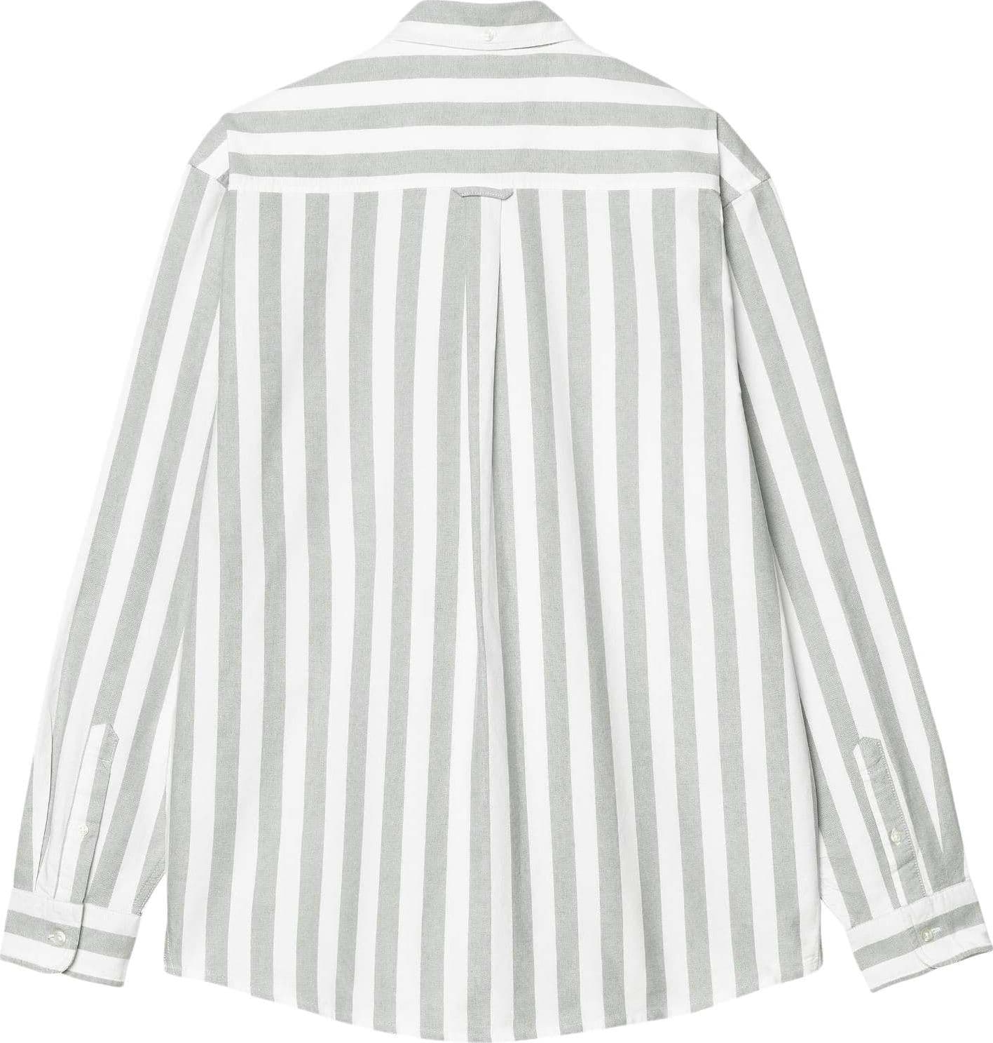 CARHARTT WIP Carhartt Wip Dillion stripe shirt camicione a righe maniche lunghe - Park/White - 2
