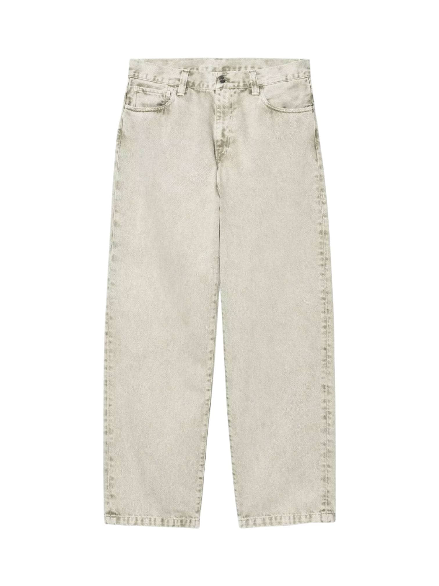 CARHARTT WIP Carhartt Wip Landon pants jeans gamba larga - Opuntia chalk washed - 2