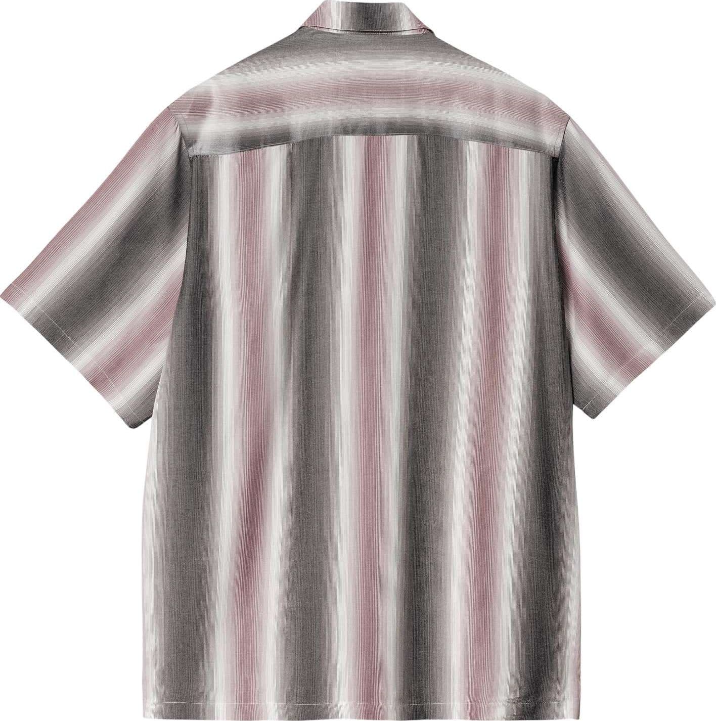 CARHARTT WIP Carhartt Wip S/S Dashner stripe Shirt camicia maniche corte a righe - Graphite / White - 2