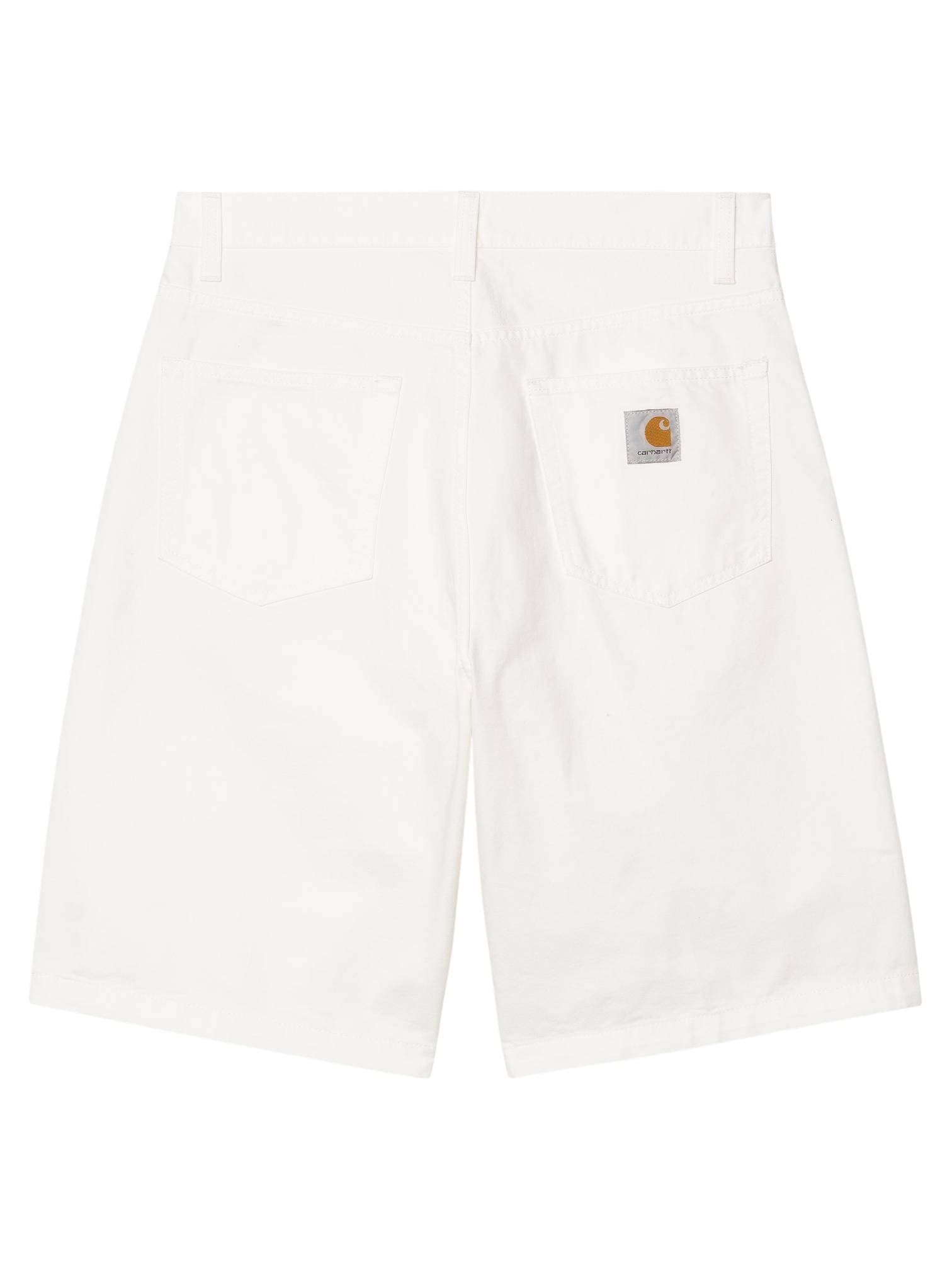 CARHARTT WIP Carhartt Wip Landon short in cotone gamba larga - Off-White rinsed - 7