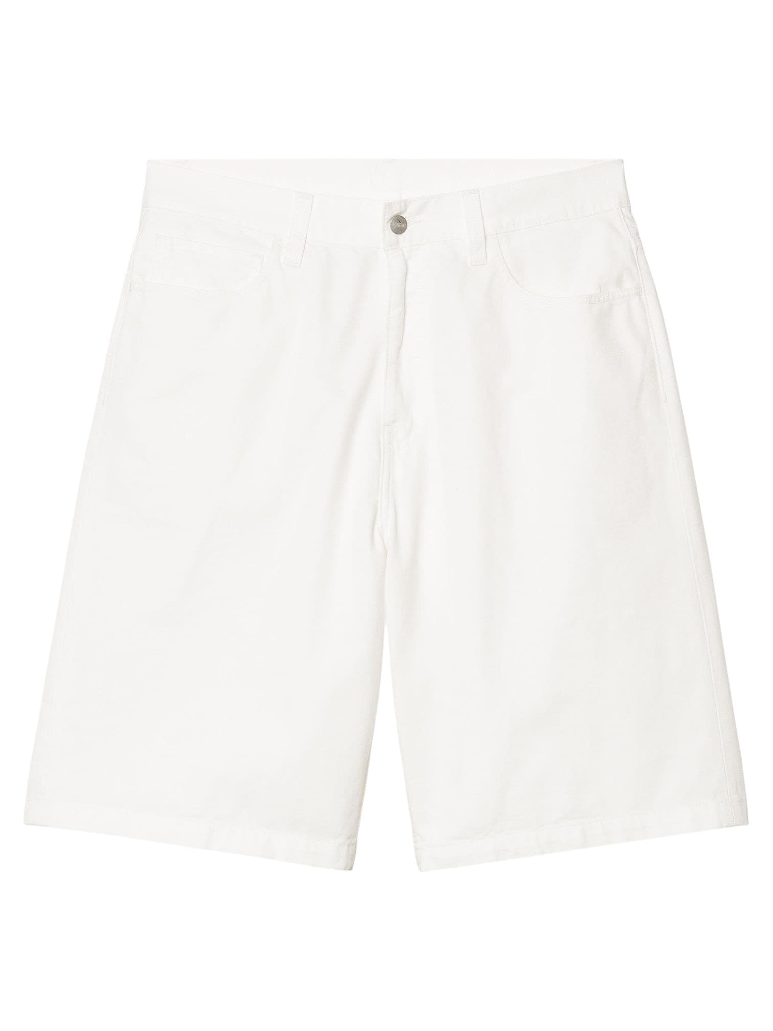 CARHARTT WIP Carhartt Wip Landon short in cotone gamba larga - Off-White rinsed - 2