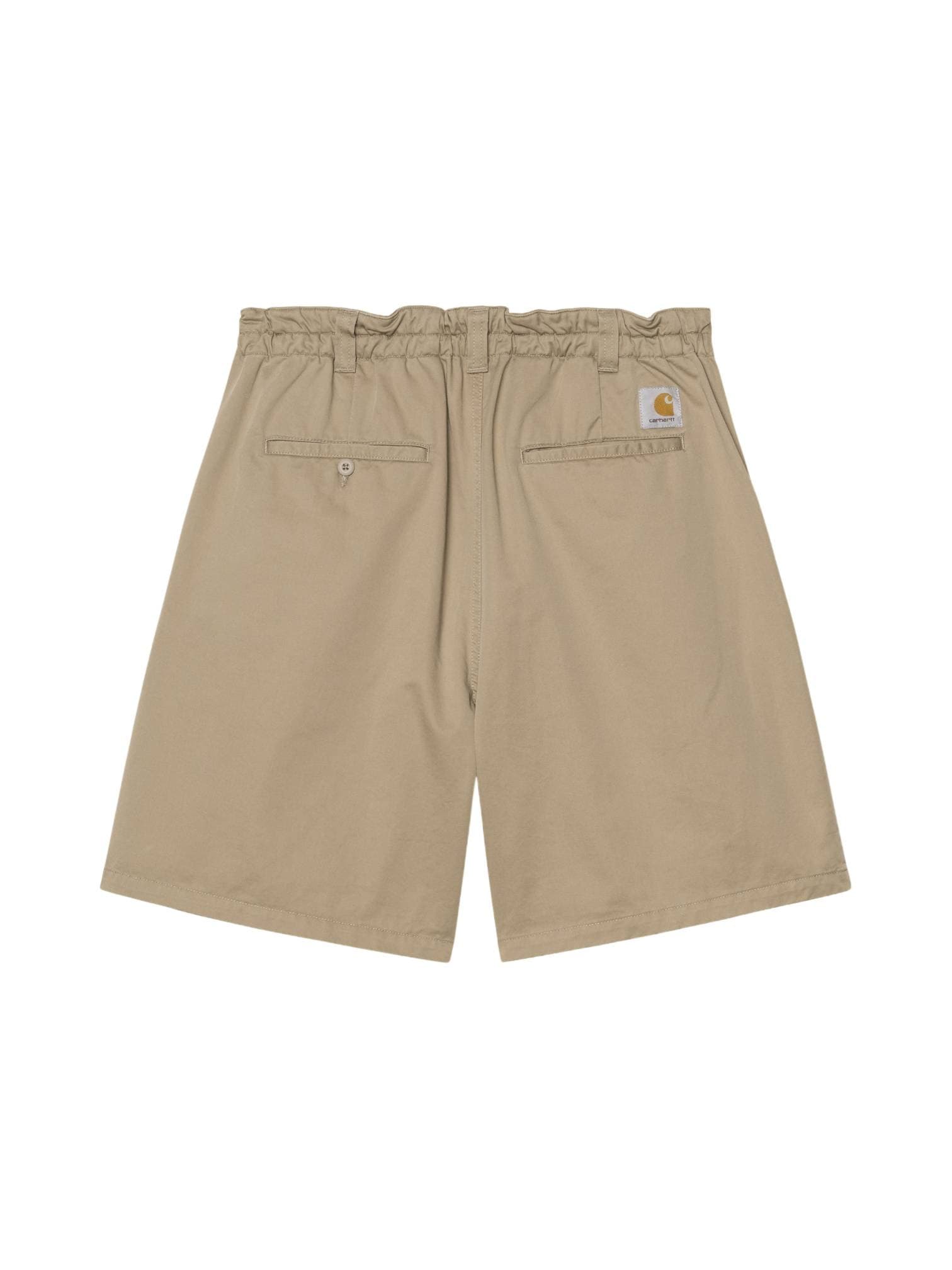 CARHARTT WIP Carhartt Wip Marv Short in cotone con elastico in vita - Iroko stone washed - 3