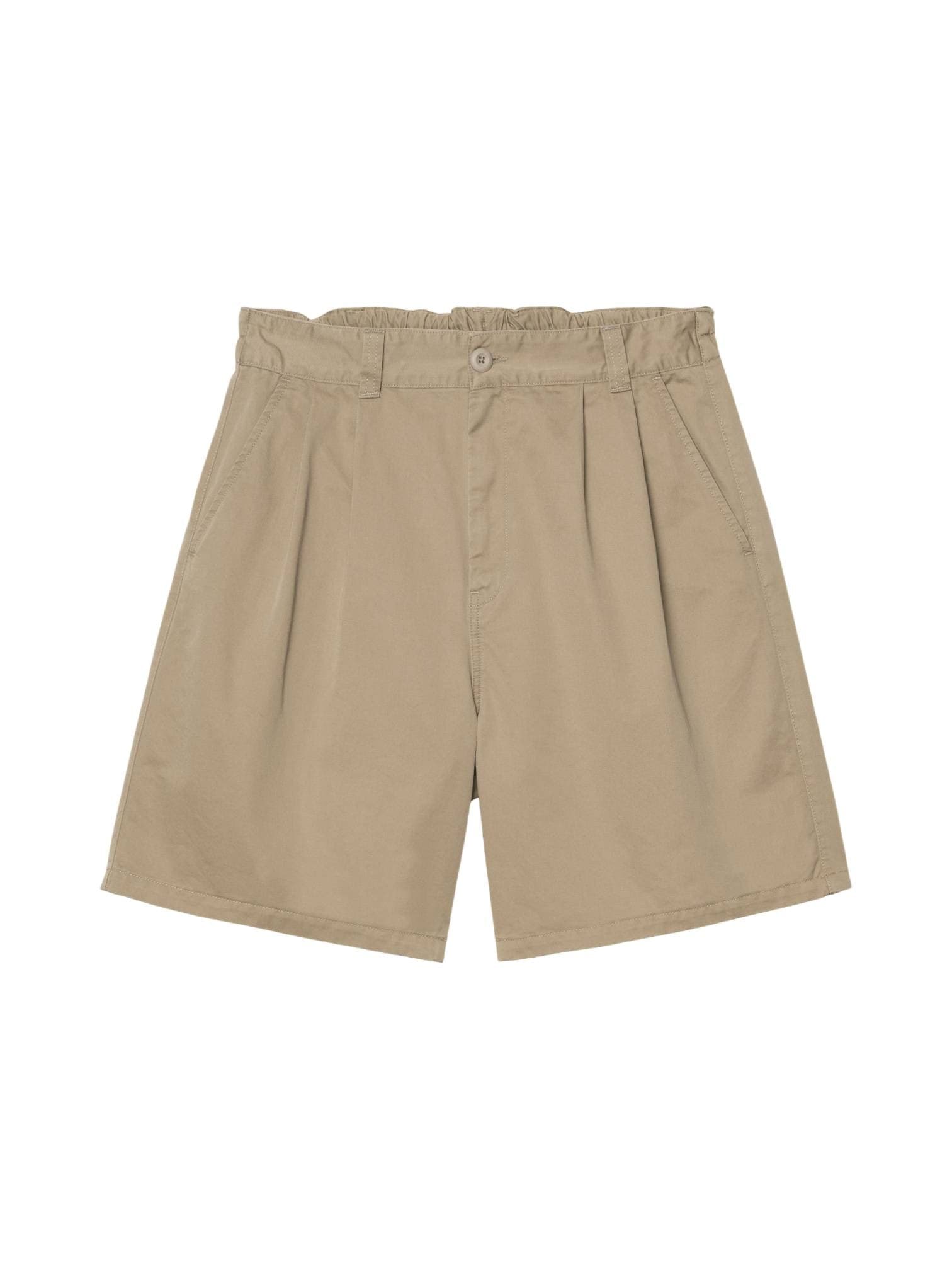 CARHARTT WIP Carhartt Wip Marv Short in cotone con elastico in vita - Iroko stone washed - 2