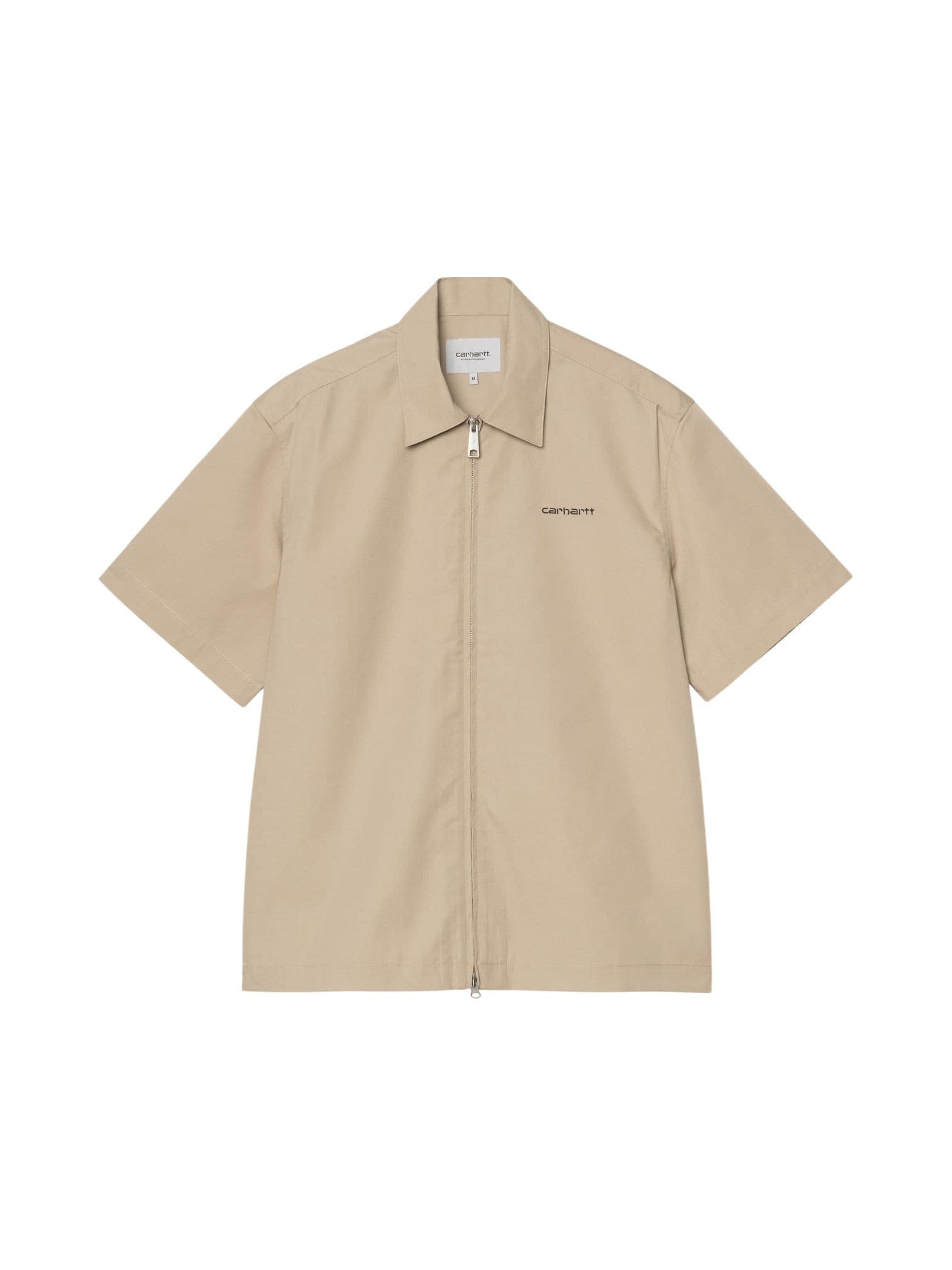 CARHARTT WIP Carhartt Wip S/S Postal Zip Shirt camicia maniche corte con chiusura a zip - Iroko / Black - 3