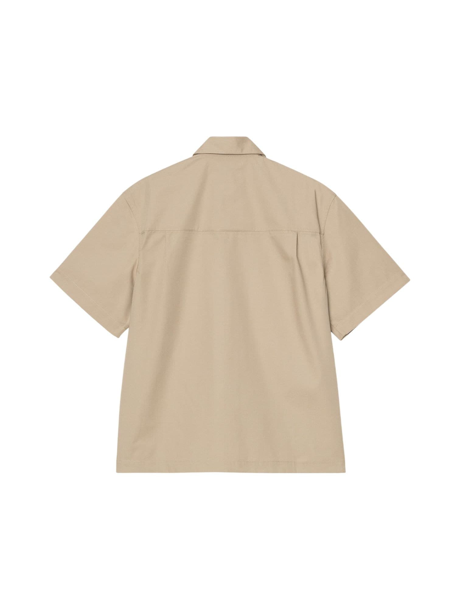 CARHARTT WIP Carhartt Wip S/S Postal Zip Shirt camicia maniche corte con chiusura a zip - Iroko / Black - 2