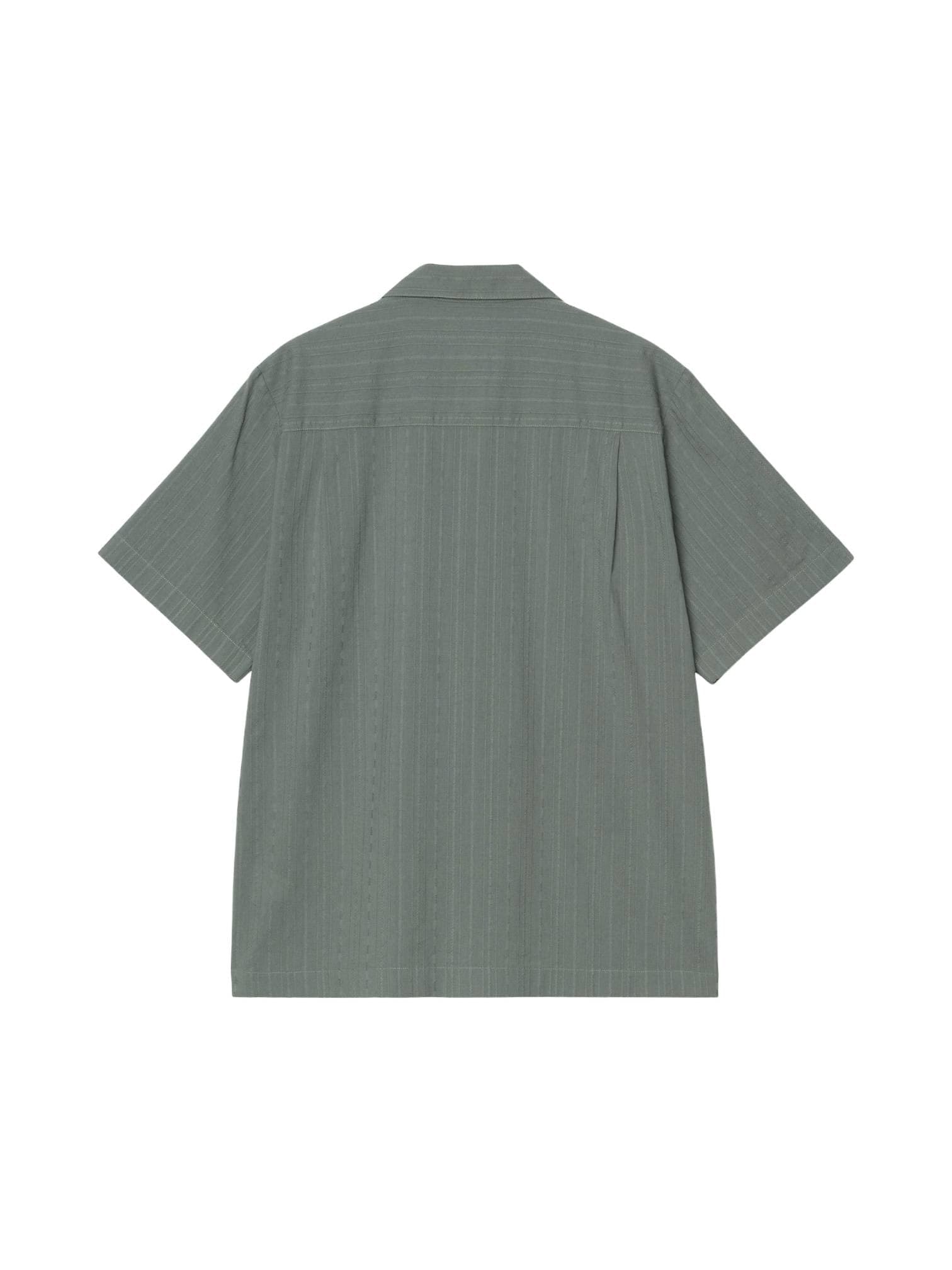 CARHARTT WIP Carhartt Wip S/S Gareth Shirt camicia maniche corte con collo bowling - Velvet green - 2
