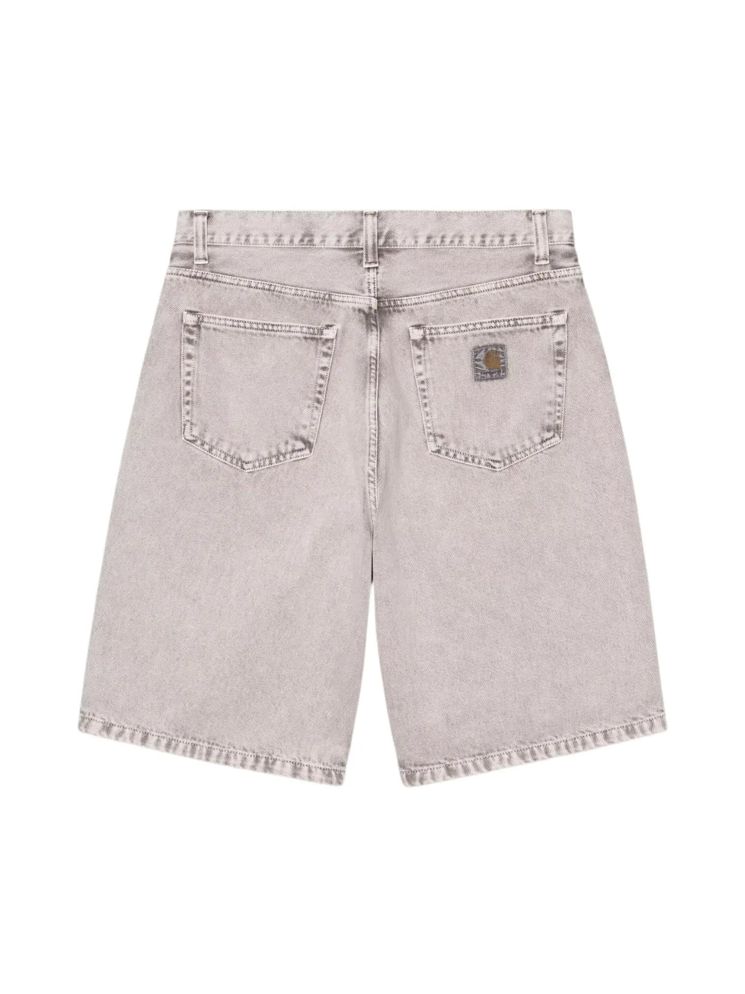 CARHARTT WIP Carhartt Wip Landon Short pantaloni corti di jeans baggy - Shale chalk washed - 3