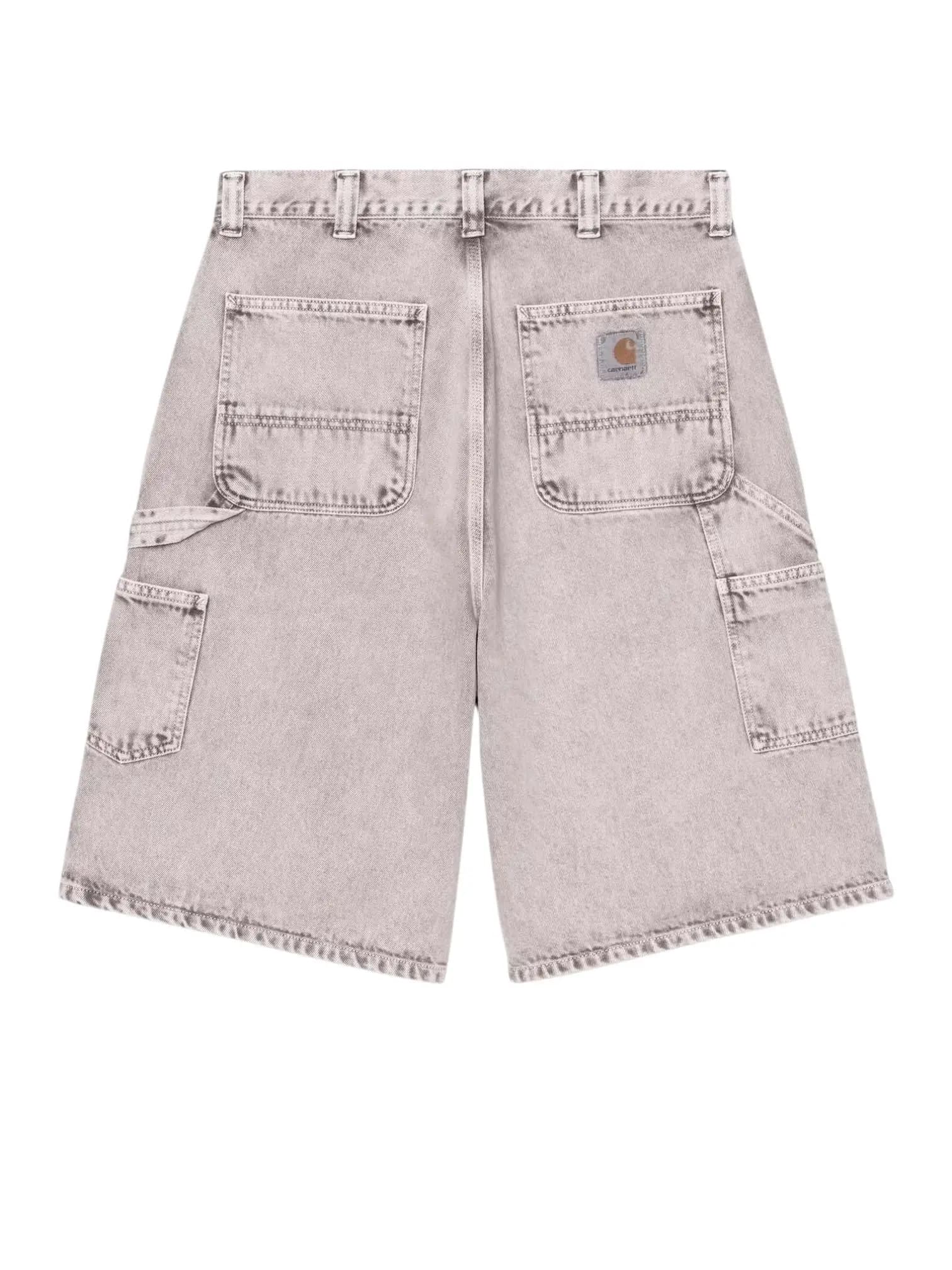 CARHARTT WIP Carhartt Wip OG Single Knee Short pantaloni corti di jeans - Shale chalk washed - 3