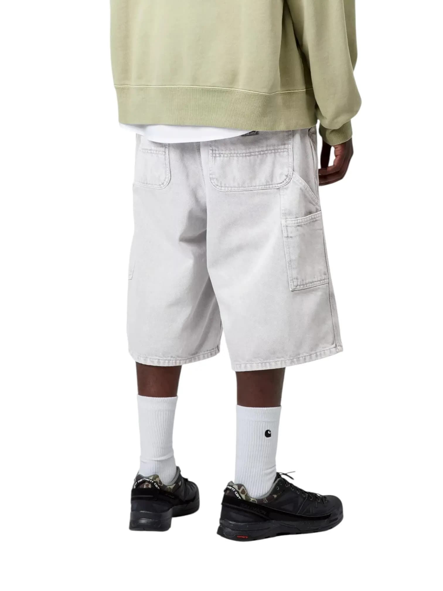 CARHARTT WIP Carhartt Wip OG Single Knee Short pantaloni corti di jeans - Black chalk washed - 4