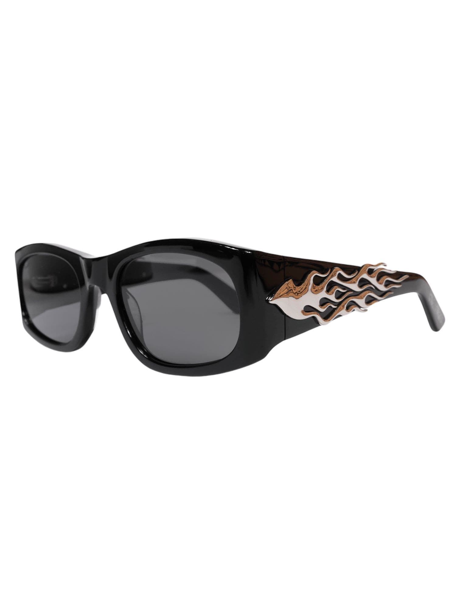 PLEASURES Pleasures x Akila eazy sunglasses occhiali da sole - black - 6