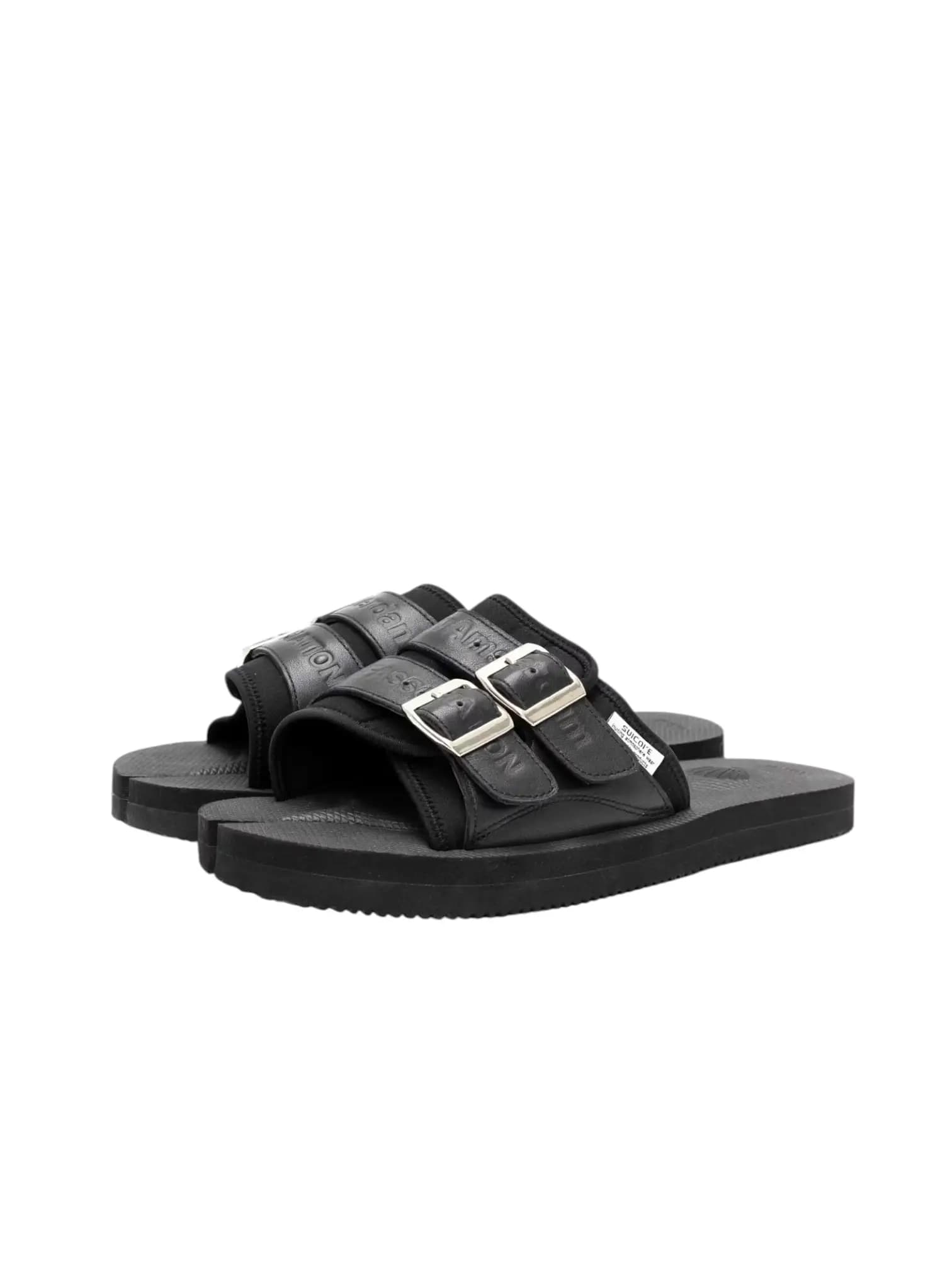 NEW AMSTERDAM SURF ASSOCIATION New Amsterdam surf Association x Suicoke slider sandali da uomo - black - 5