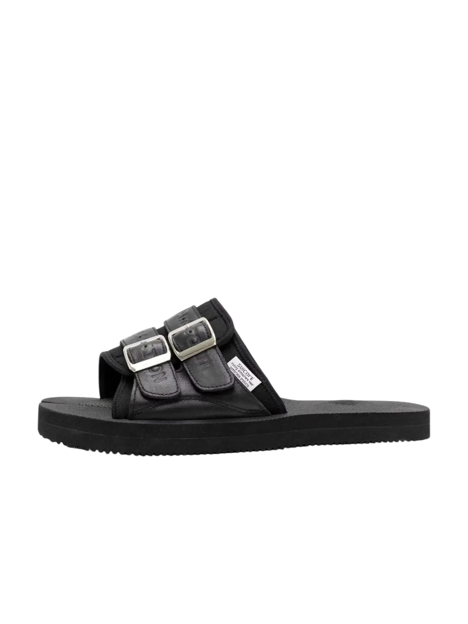 NEW AMSTERDAM SURF ASSOCIATION New Amsterdam surf Association x Suicoke slider sandali da uomo - black - 2