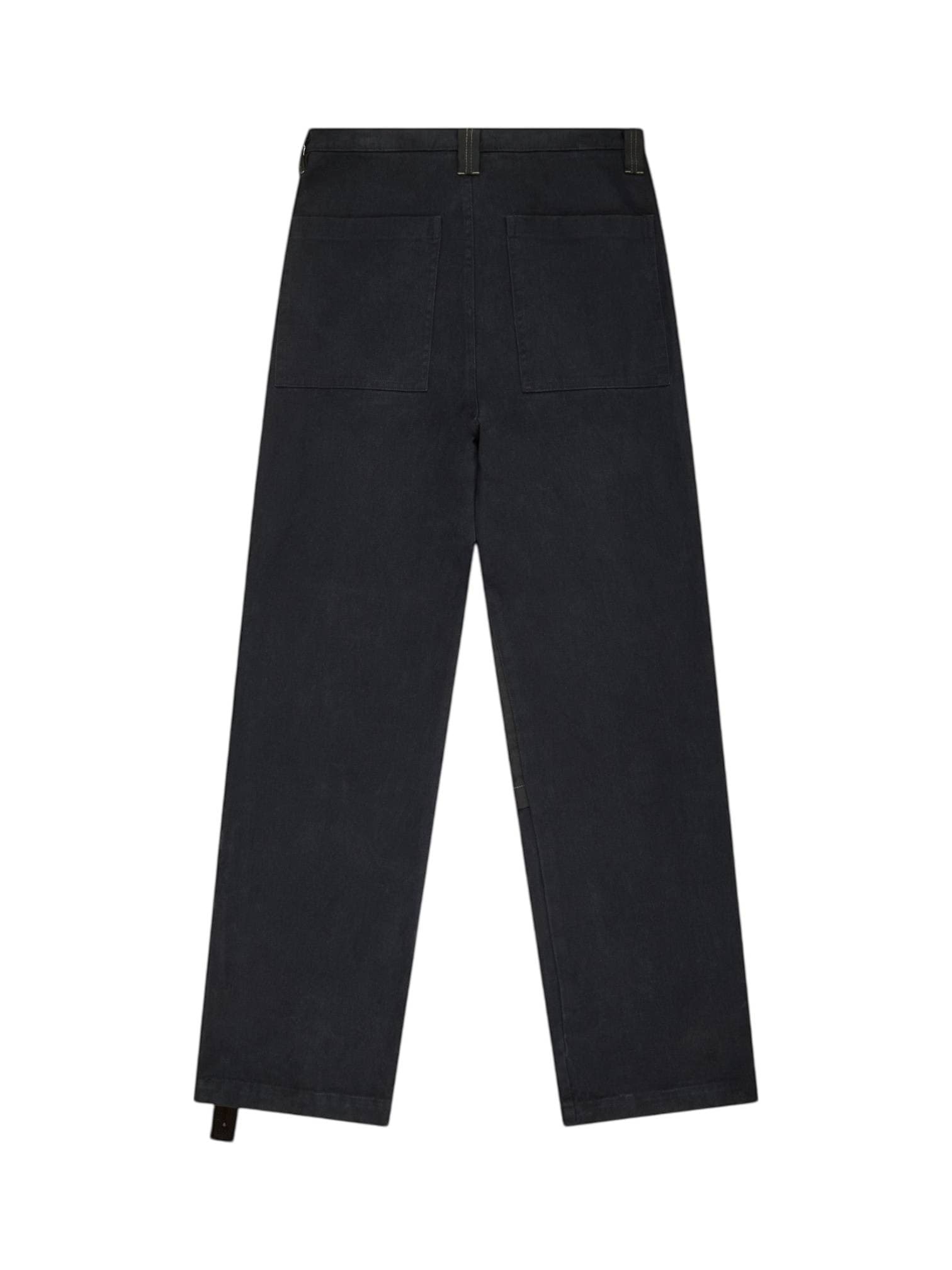 OAMC Peacemaker by Oamc Workwear Pants  pantaloni in canvas rigido - black - 2