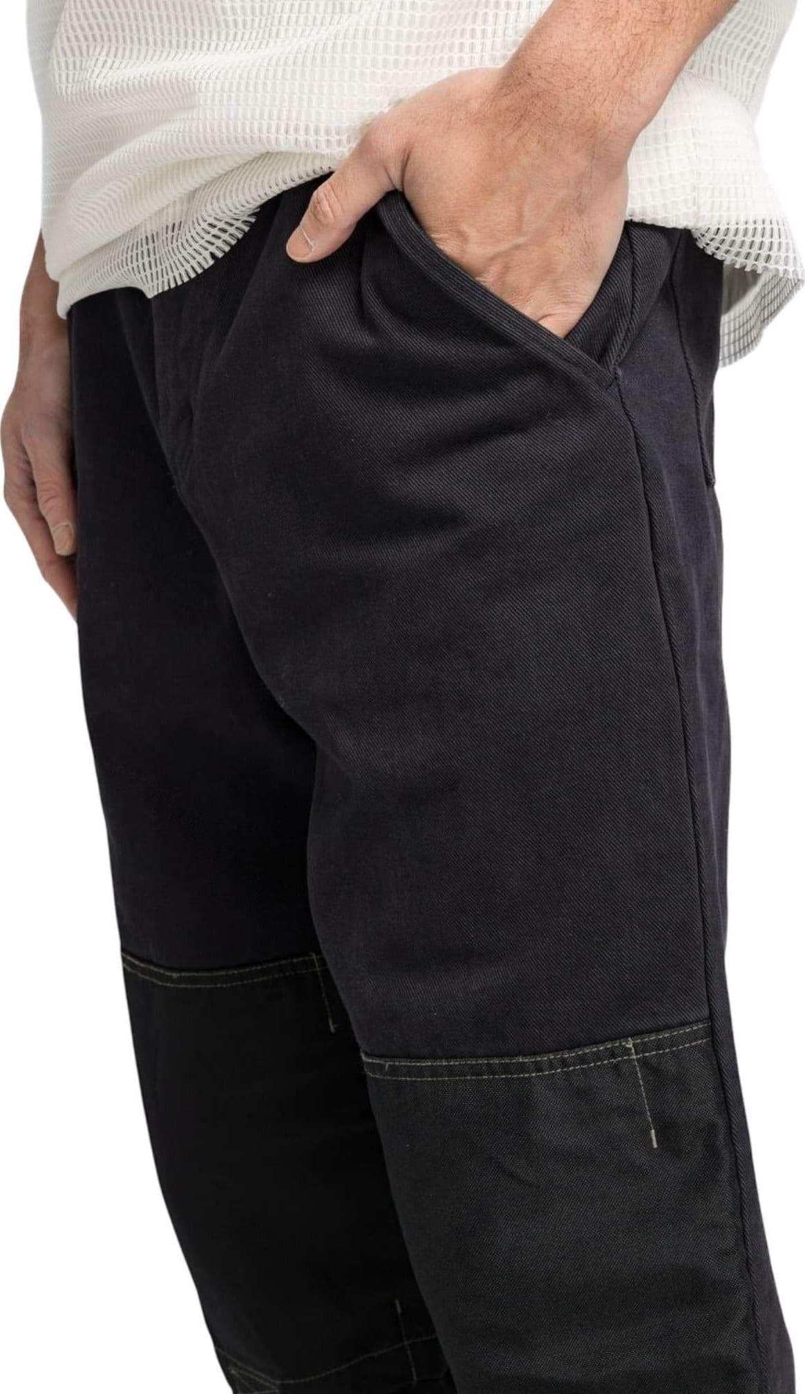 OAMC Peacemaker by Oamc Workwear Pants  pantaloni in canvas rigido - black - 7