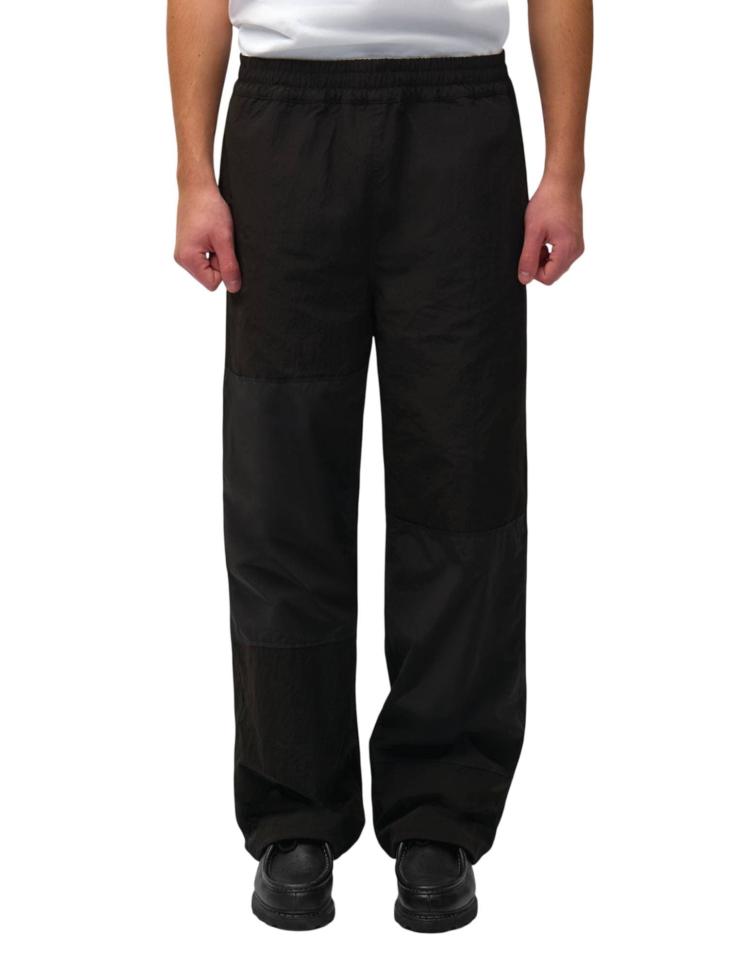 ARTE ANTWERP Arte Antwerp Squared Track Pants pantaloni tecnici in nylon - black - 4