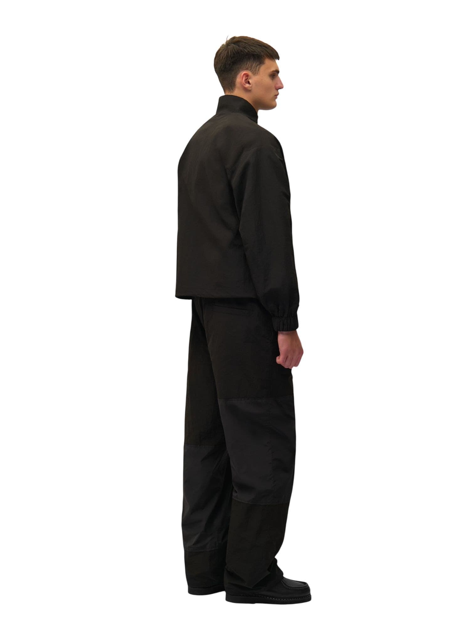ARTE ANTWERP Arte Antwerp Squared Track Pants pantaloni tecnici in nylon - black - 5