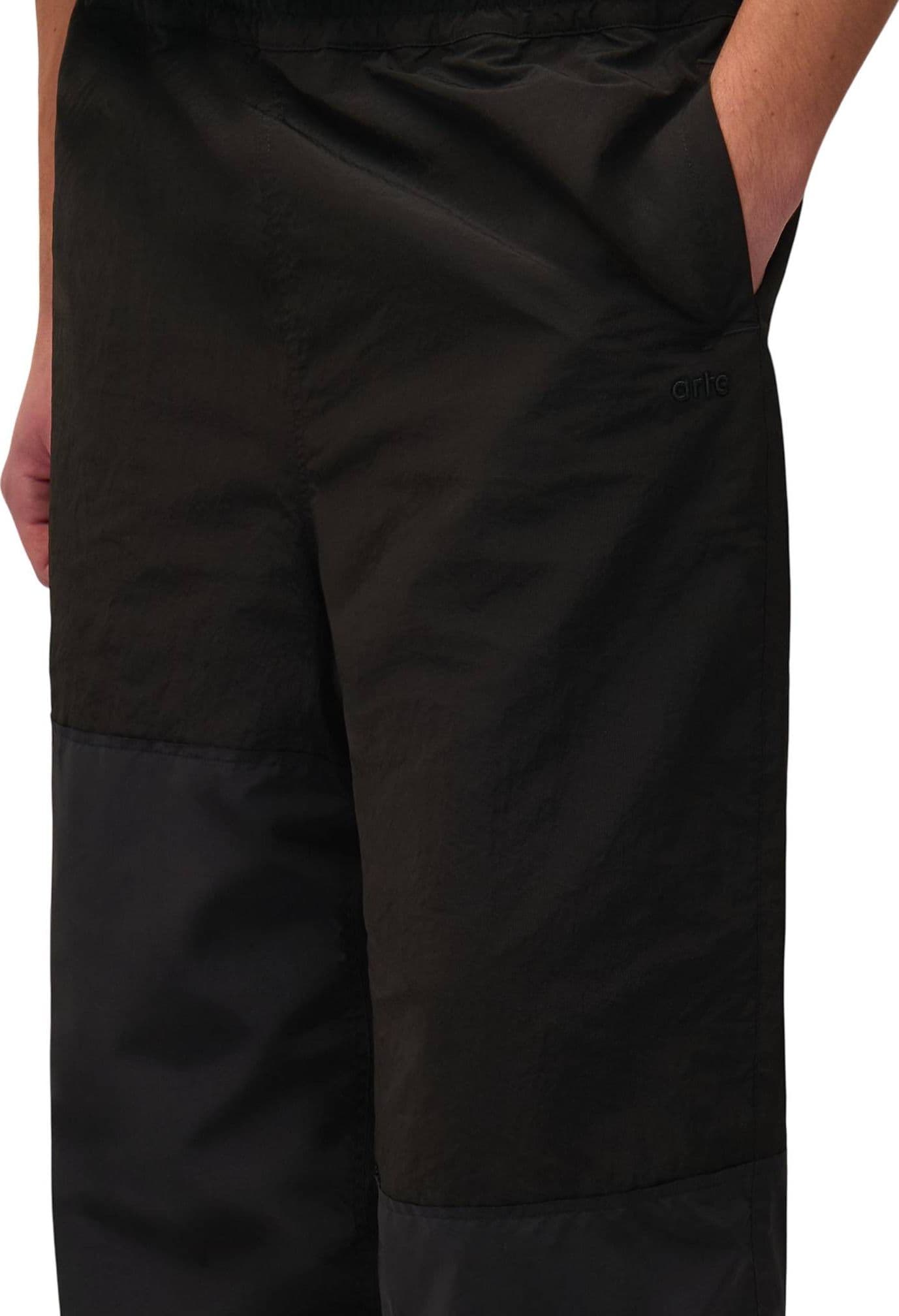 ARTE ANTWERP Arte Antwerp Squared Track Pants pantaloni tecnici in nylon - black - 7