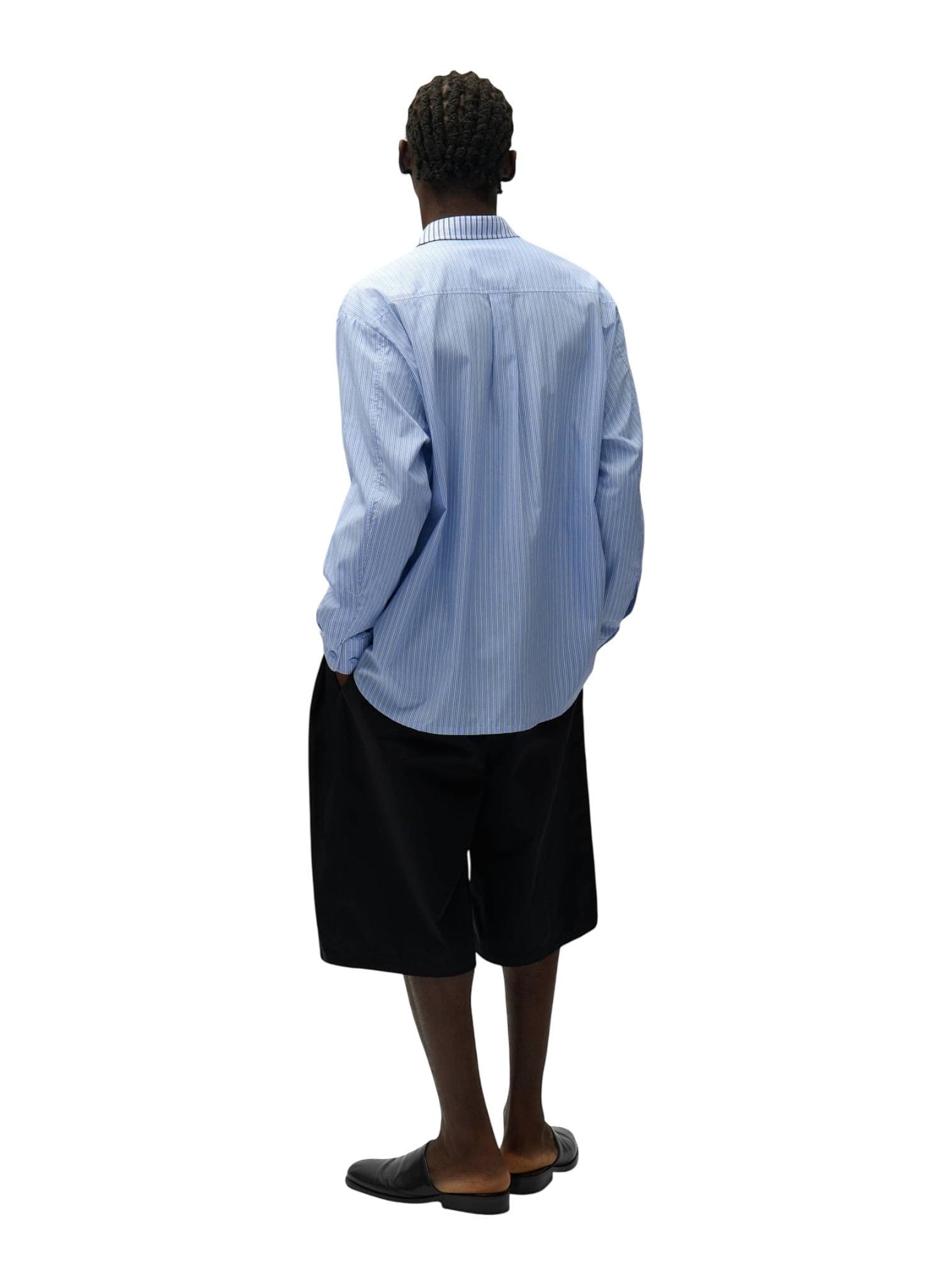 ARTE ANTWERP Arte Antwerp Asimetrical Long Shirt camicia a righe maniche lunghe - striped - 6