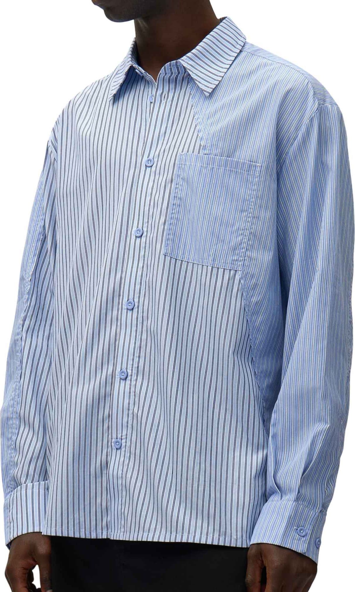 ARTE ANTWERP Arte Antwerp Asimetrical Long Shirt camicia a righe maniche lunghe - striped - 7