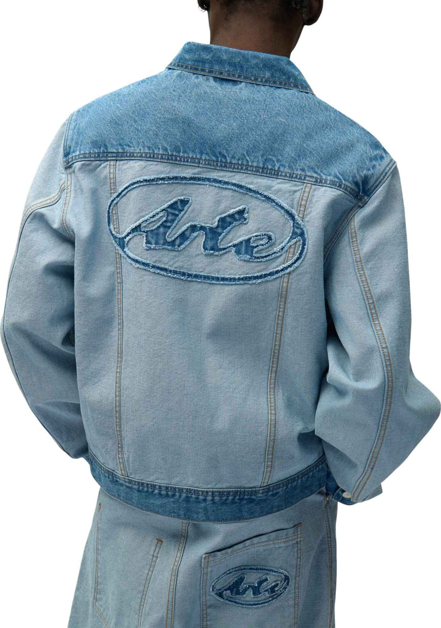 ARTE ANTWERP Arte Antwerp Denim Inside/Out Jacket giacca in denim - denim bleach - 3