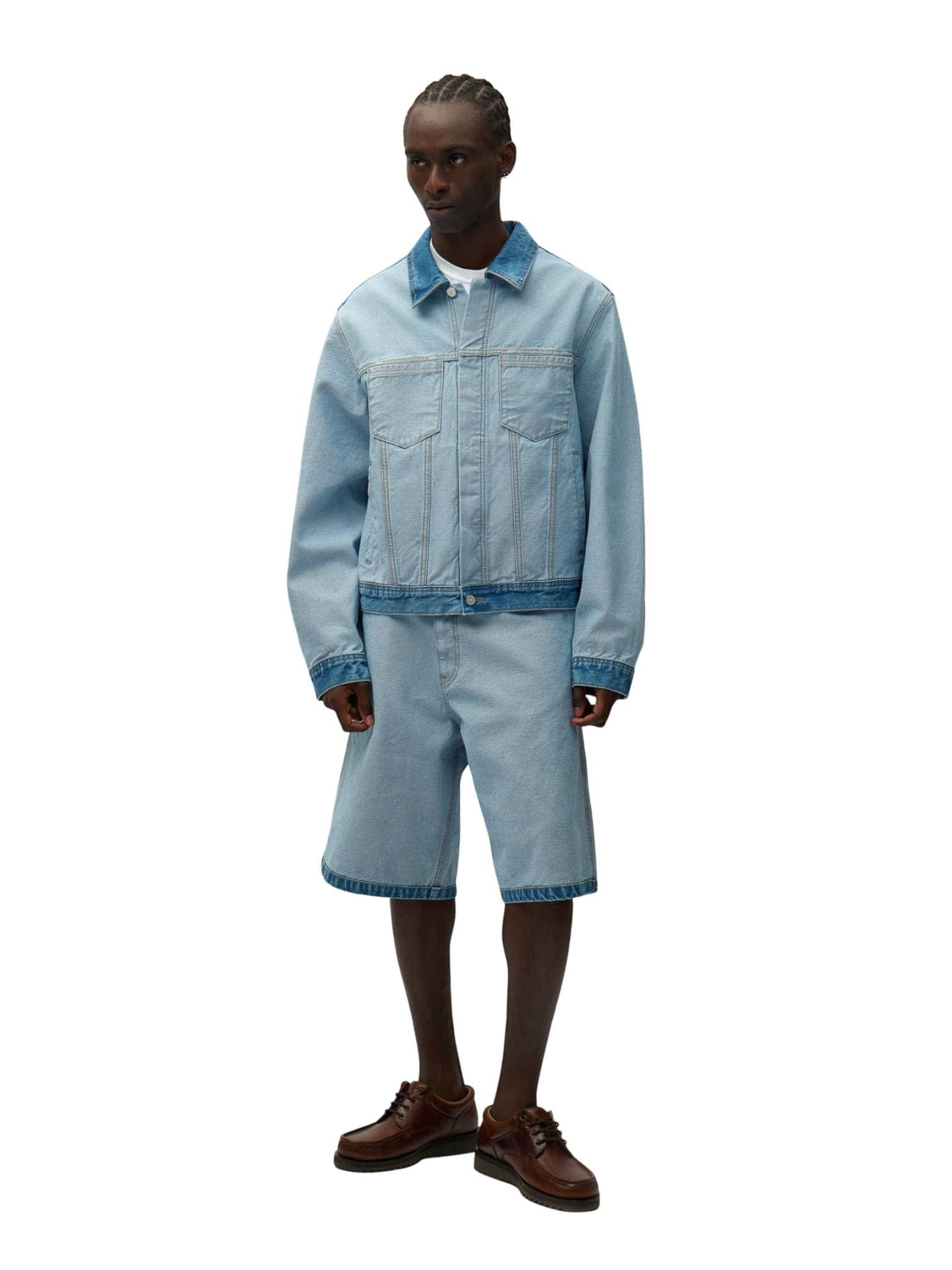 ARTE ANTWERP Arte Antwerp Denim Inside/Out Jacket giacca in denim - denim bleach - 4