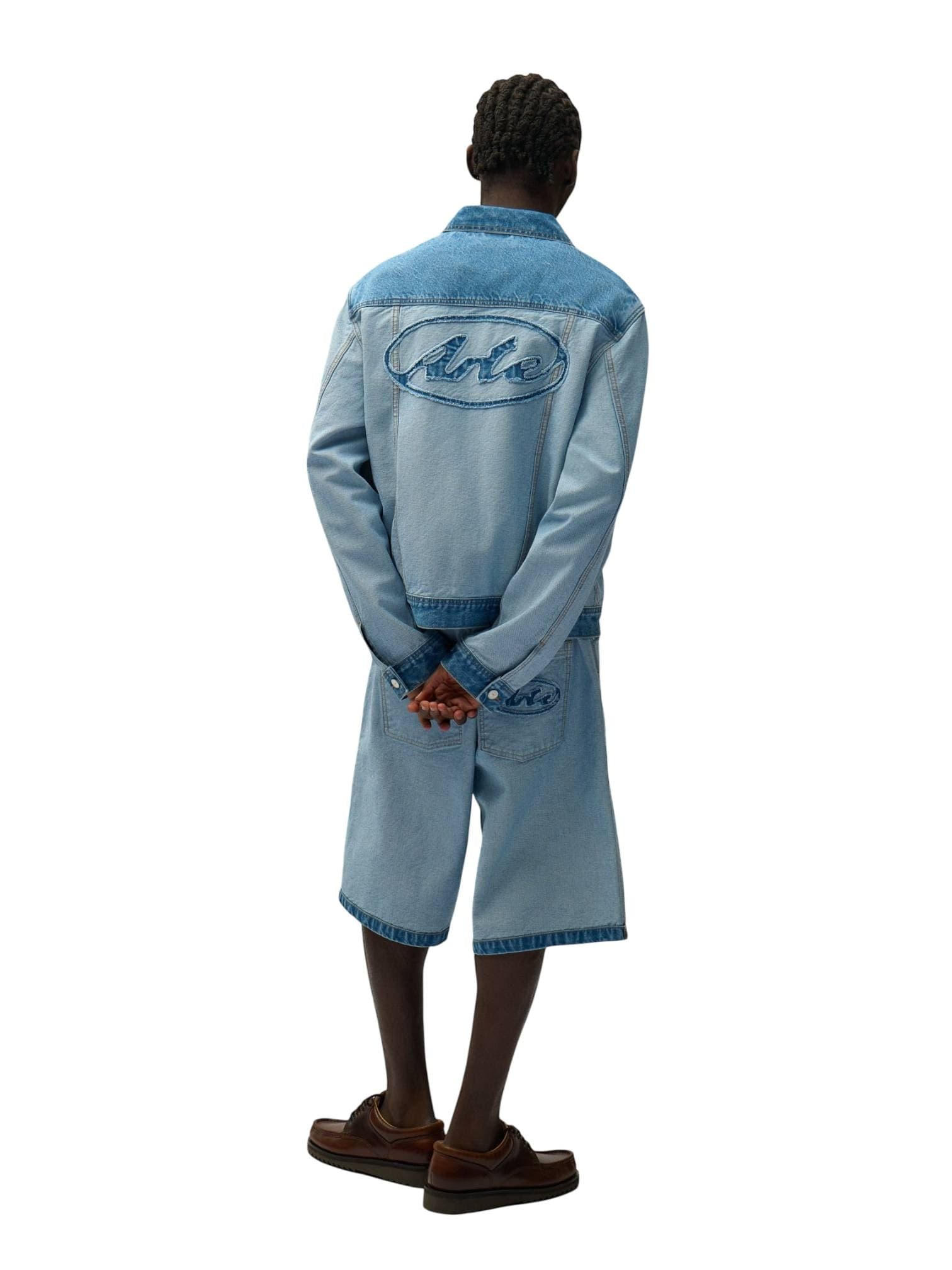 ARTE ANTWERP Arte Antwerp Denim Inside/Out Jacket giacca in denim - denim bleach - 5