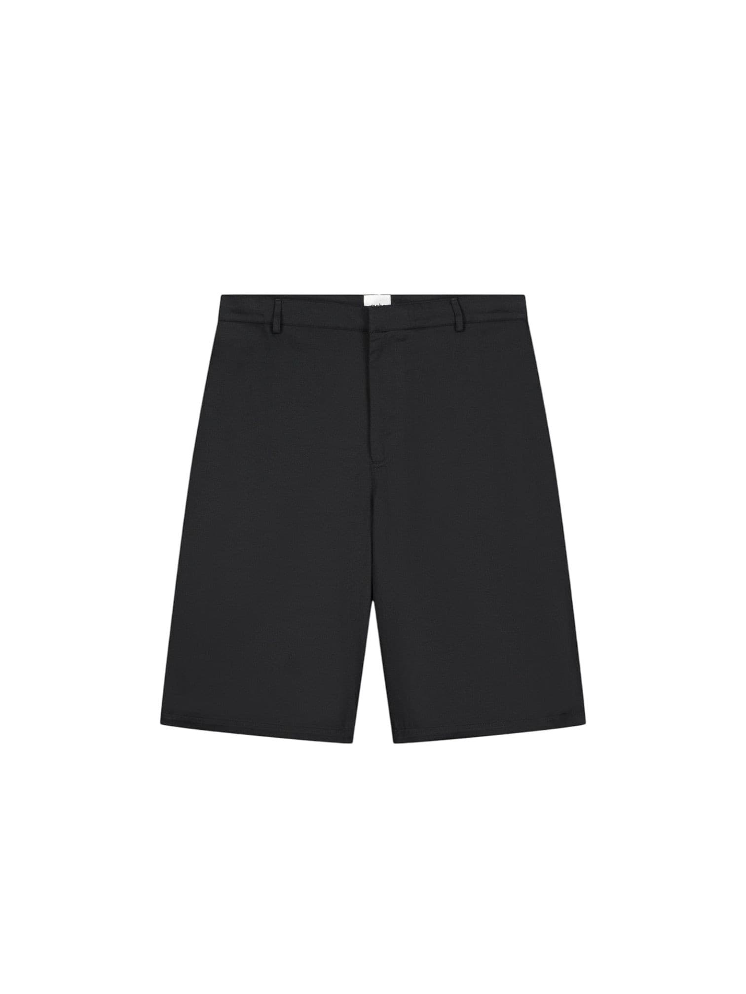 ARTE ANTWERP Arte Antwerp Classic Shorts pantaloncini corti classici in cotone gamba larga - black - 8