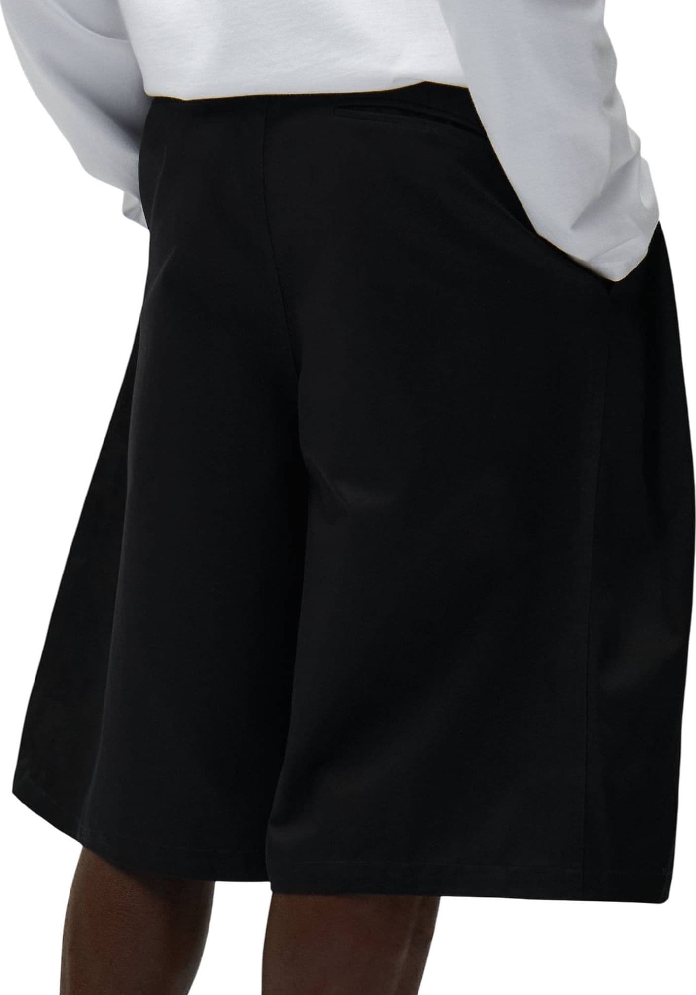 ARTE ANTWERP Arte Antwerp Classic Shorts pantaloncini corti classici in cotone gamba larga - black - 5