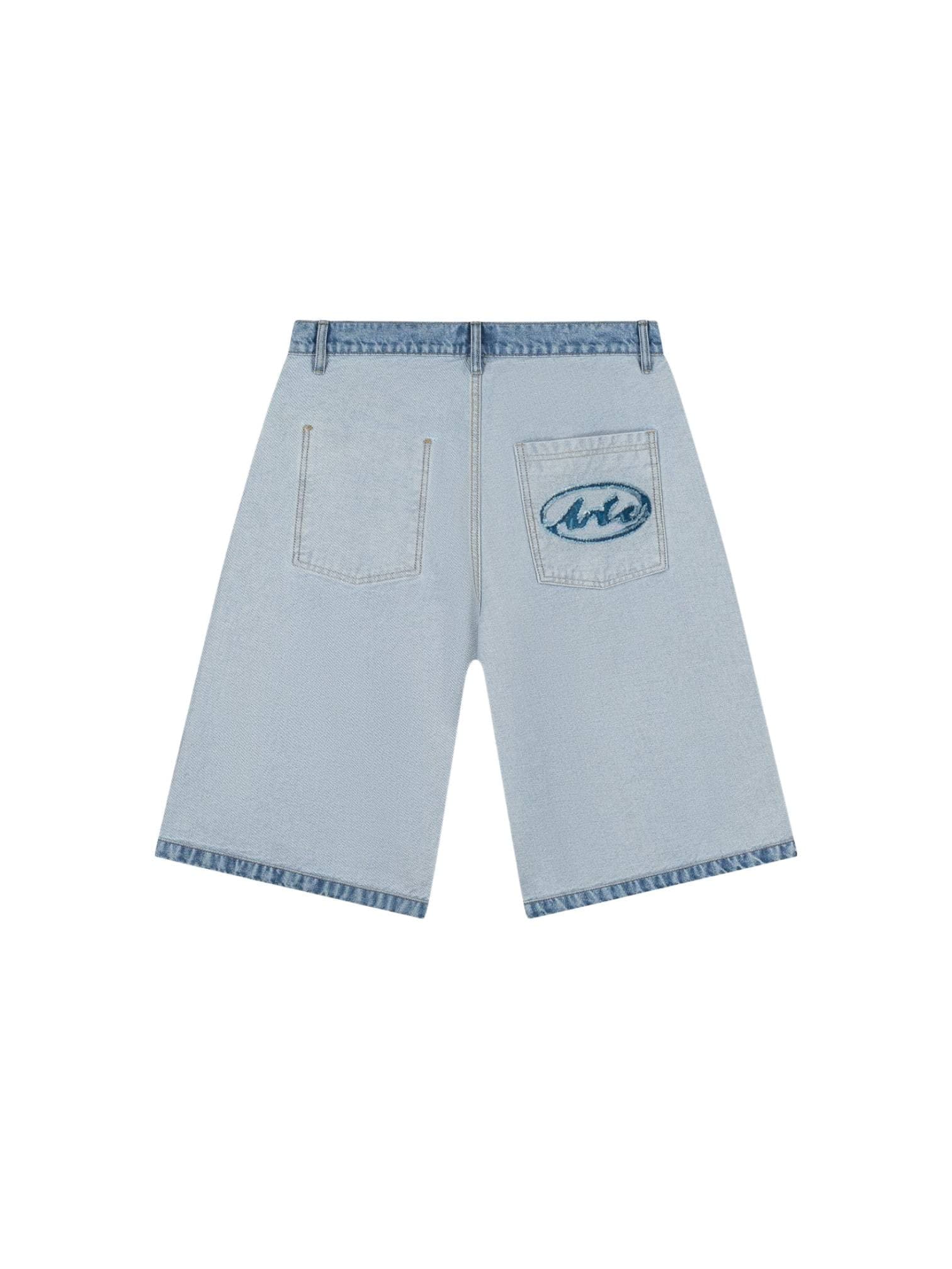 ARTE ANTWERP Arte Antwerp Denim Inside/Out Shorts pantaloncini corti in jeans - Denim Bleach