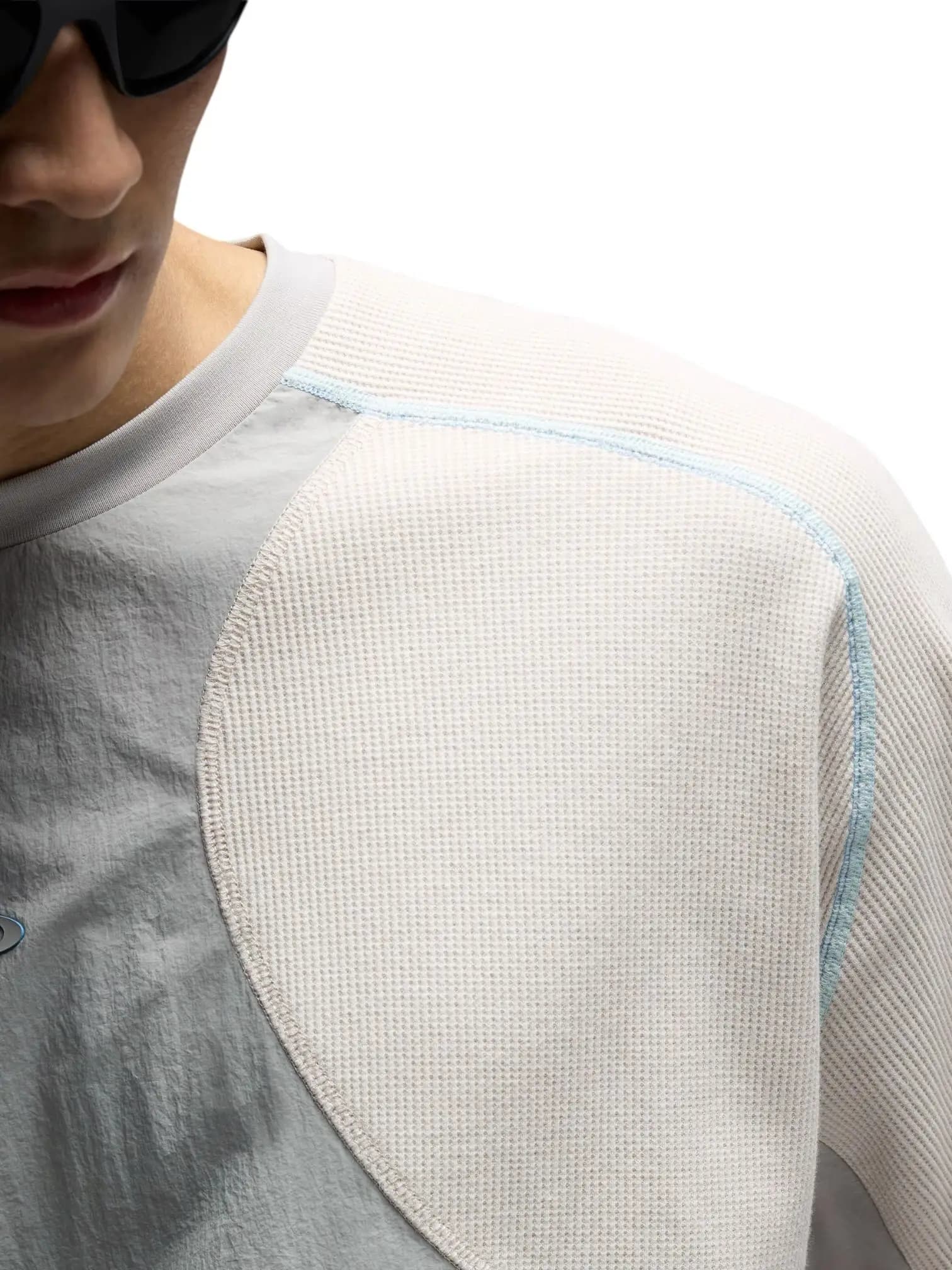 OAKLEY Oakley Tidal t-shirt tecnica con fondo regolabile - cement - 5