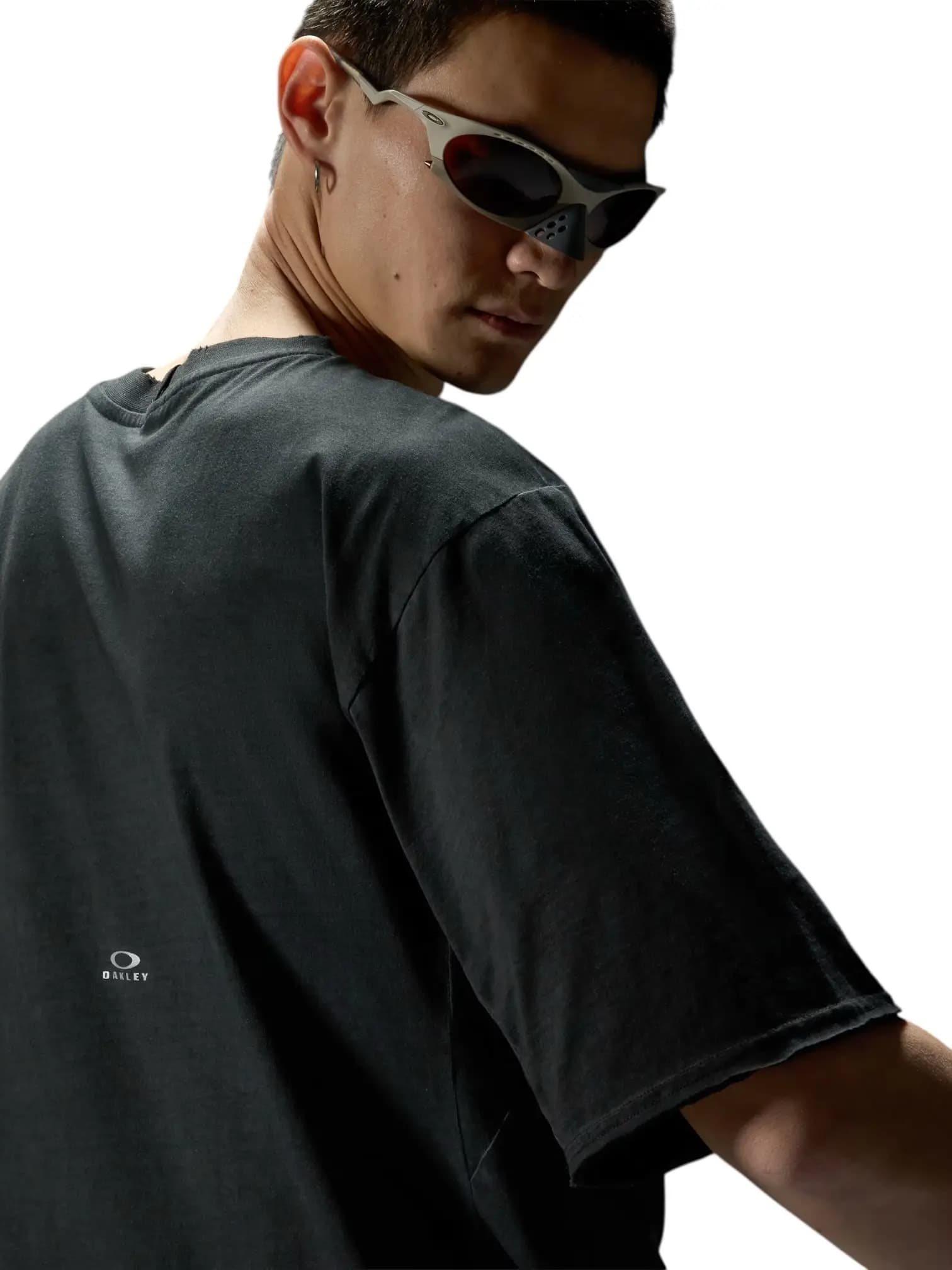 OAKLEY Oakley Latitude veil t-shirt boxy fit - pitch black - 5