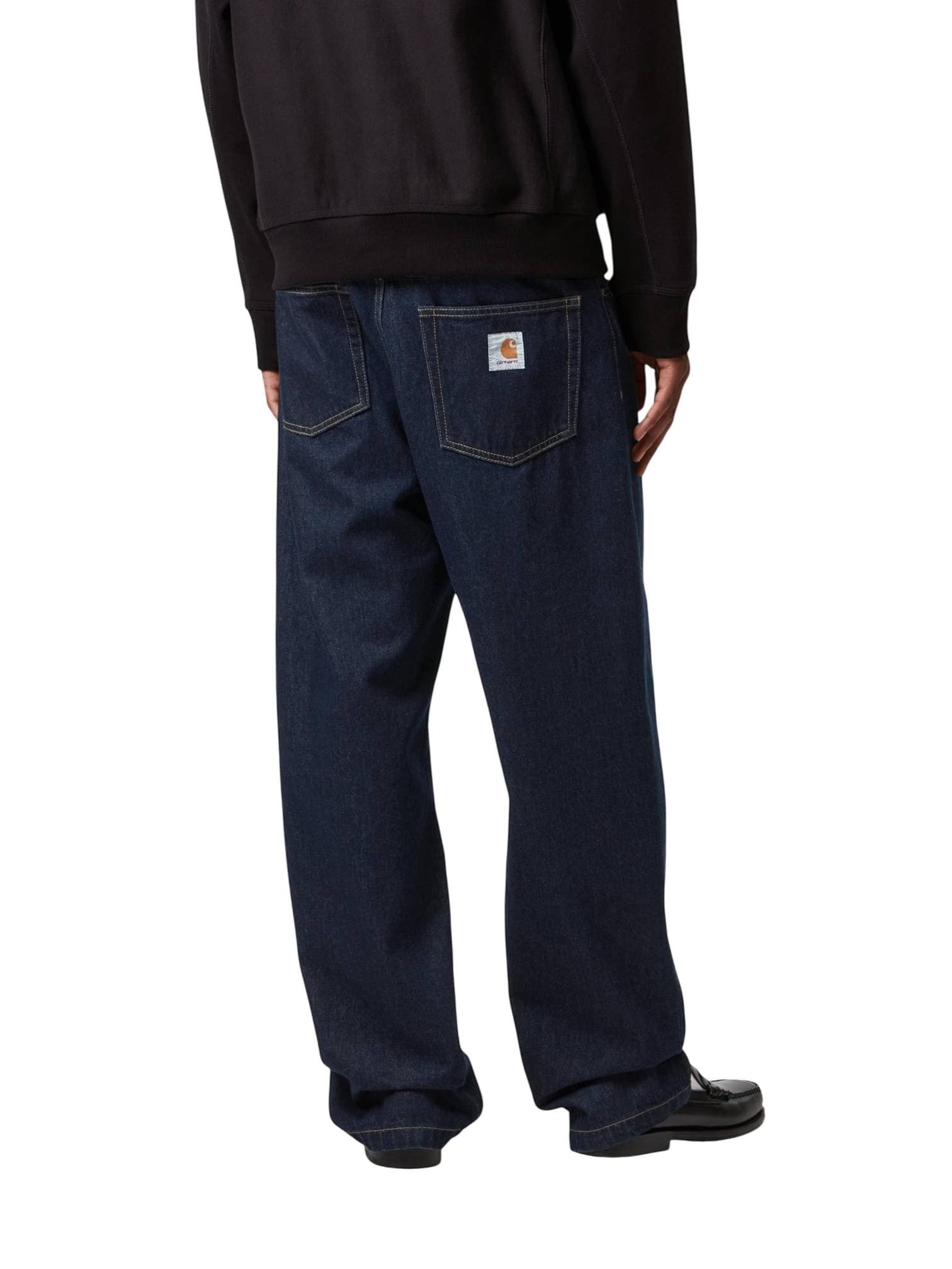 CARHARTT WIP Carhartt Wip Landon pants jeans gamba larga - Blue rinsed - 4