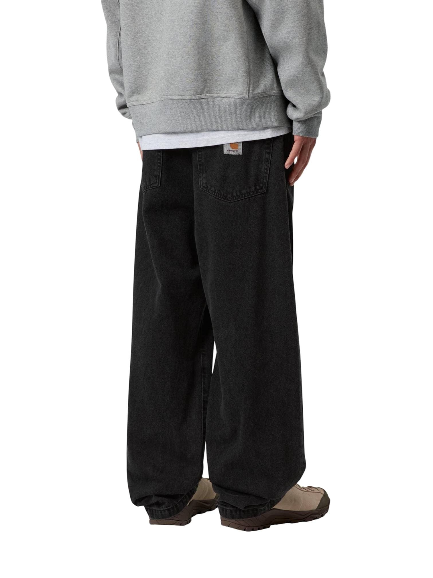 CARHARTT WIP Carhartt Wip Landon pants jeans gamba larga - Black stone washed - 3