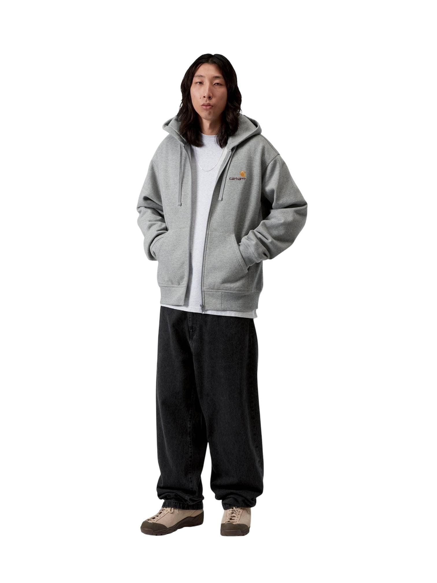 CARHARTT WIP Carhartt Wip Landon pants jeans gamba larga - Black stone washed - 6