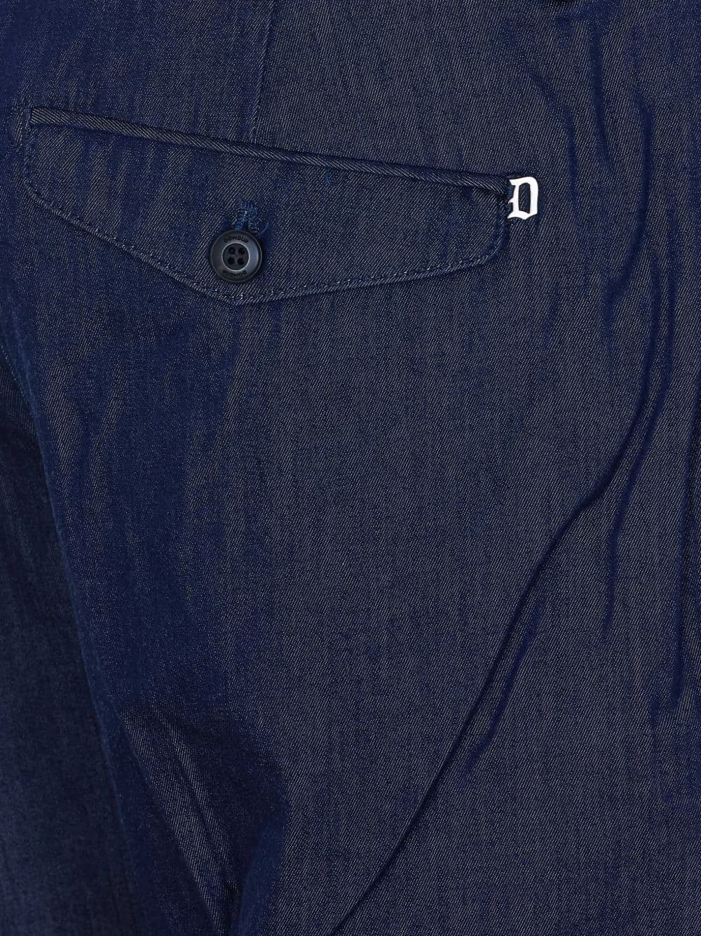 DONDUP dondup pantalone blu uomo joe - 4