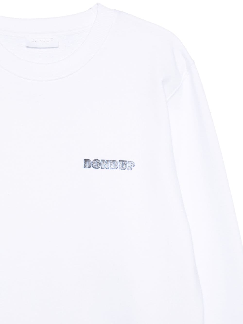 DONDUP dondup felpa bianco uomo girocollo - 3