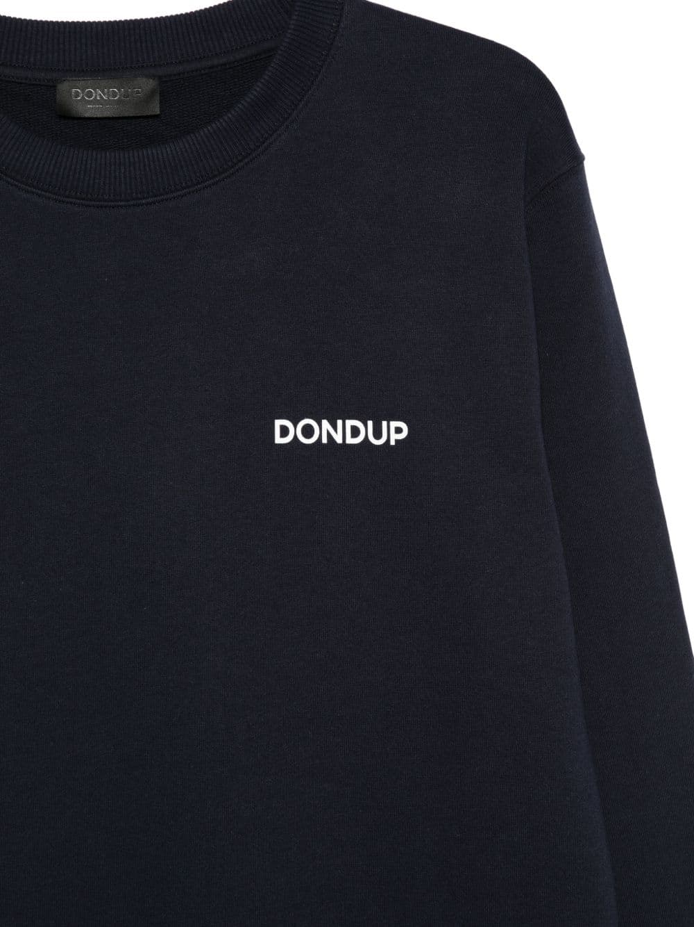 DONDUP dondup felpa blu uomo logo - 3