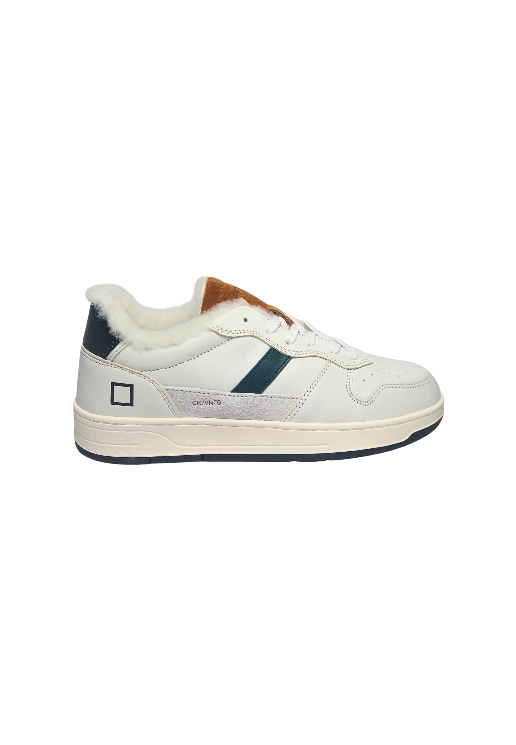 D.A.T.E. m431-c2f-vn-wi DATE Uomo Pelle Bianco - 6
