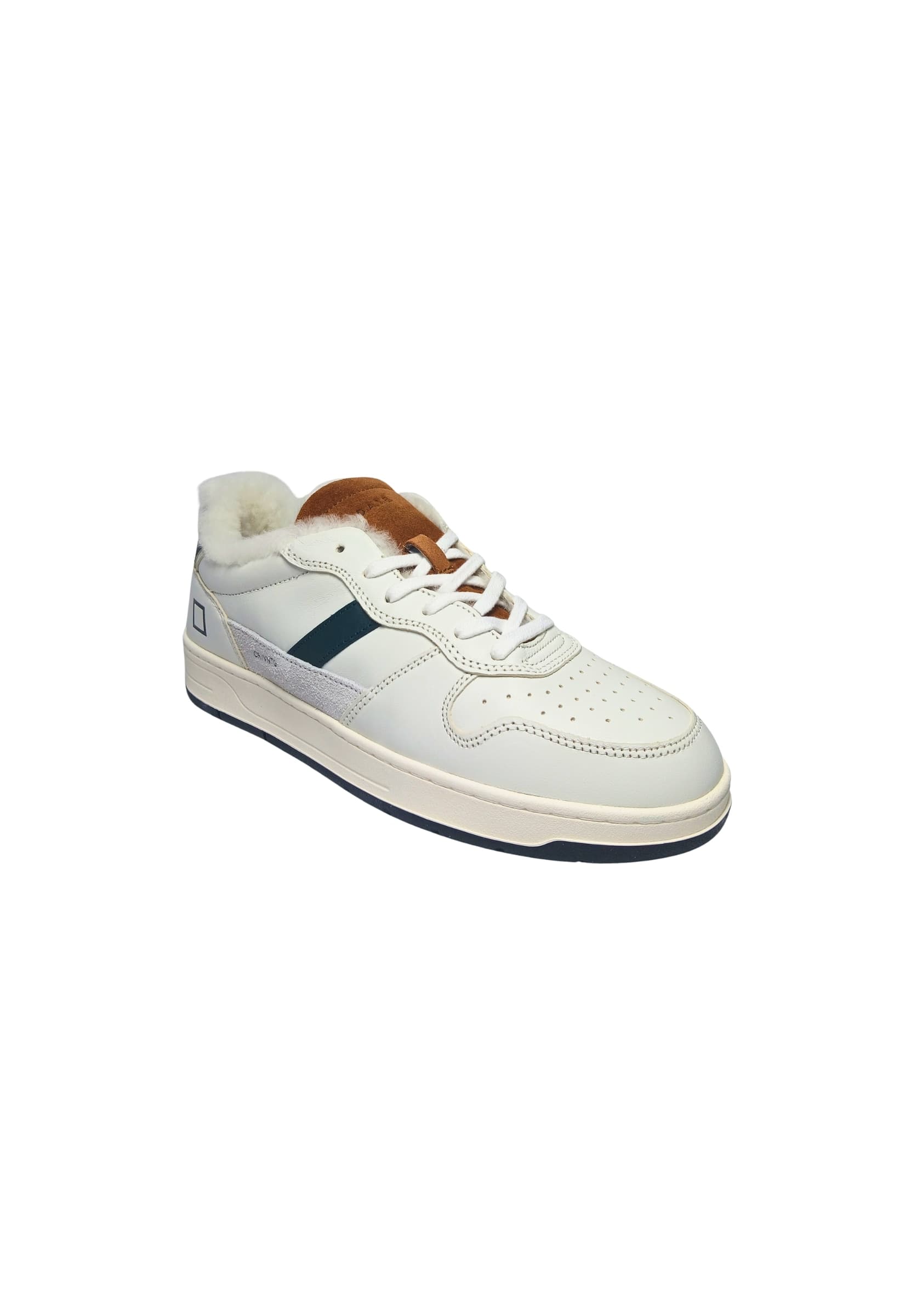 D.A.T.E. m431-c2f-vn-wi DATE Uomo Pelle Bianco - 5