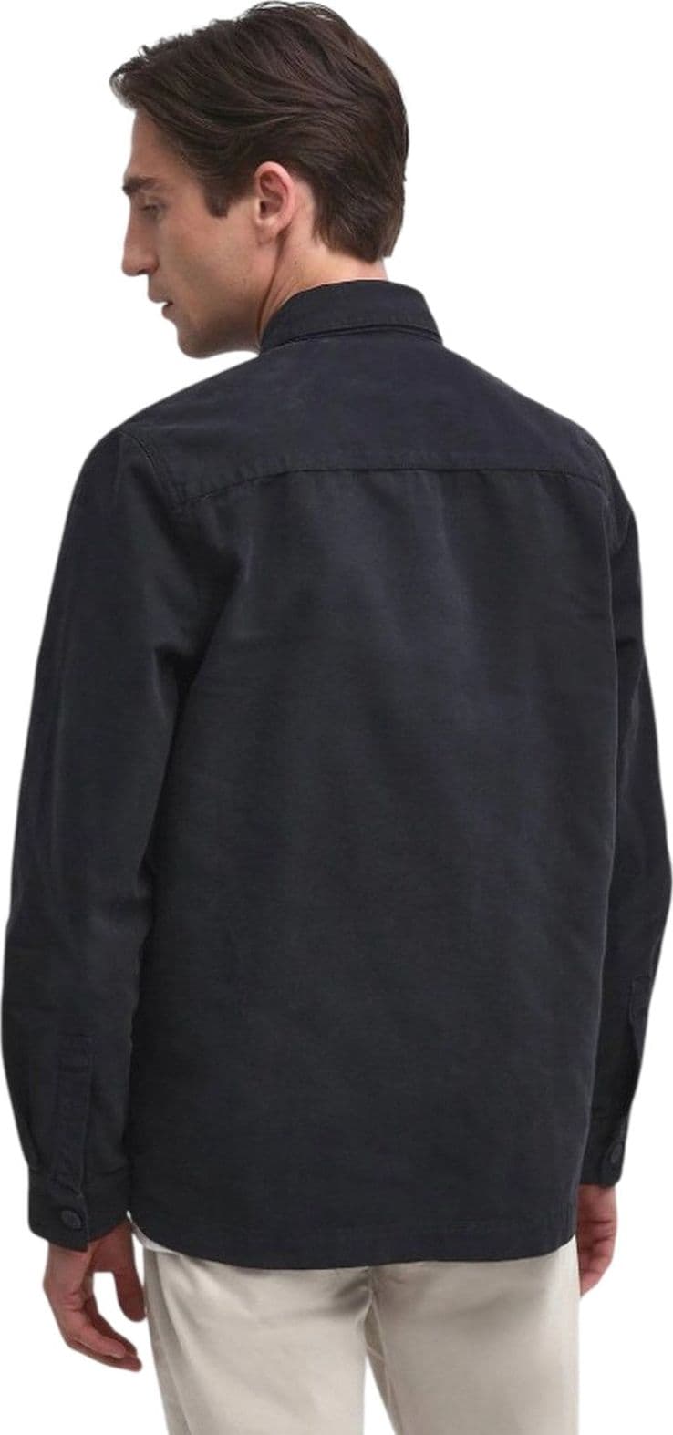 BARBOUR INTERNATIONAL giacche uomo barbour international - washed overshirt - blu - 3