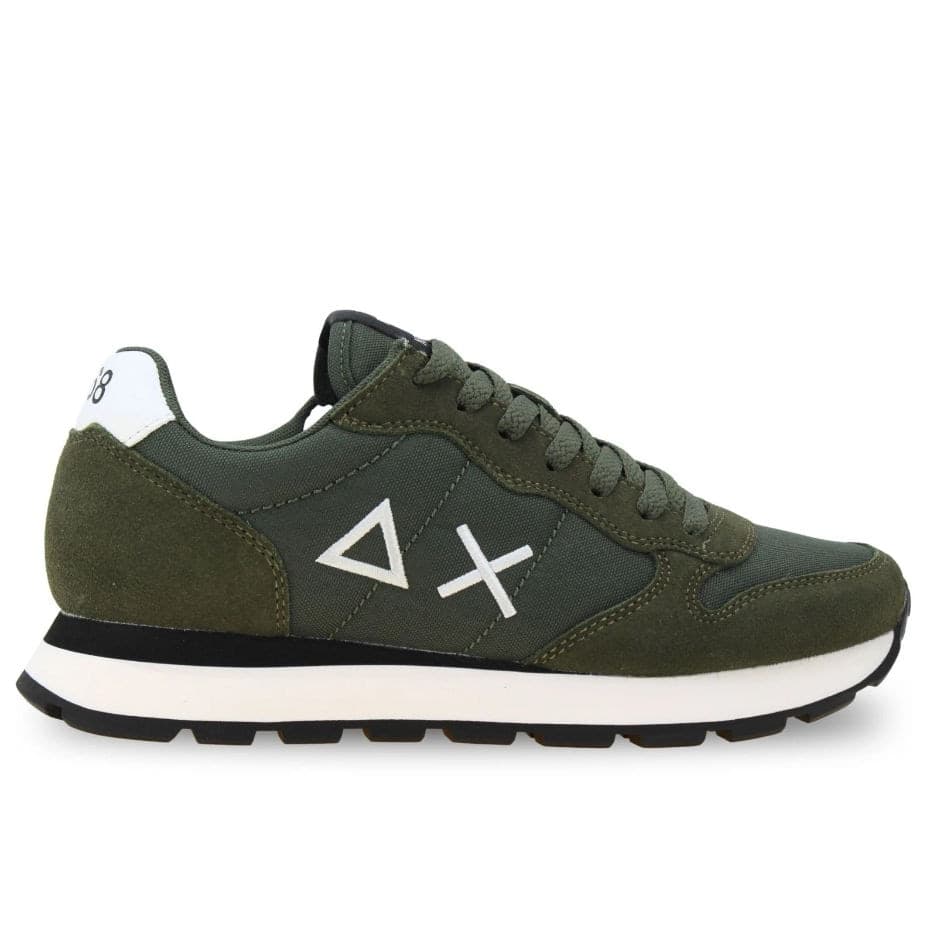 SUN68 sneaker uomo sun68 - tom solid - verde militare - 4
