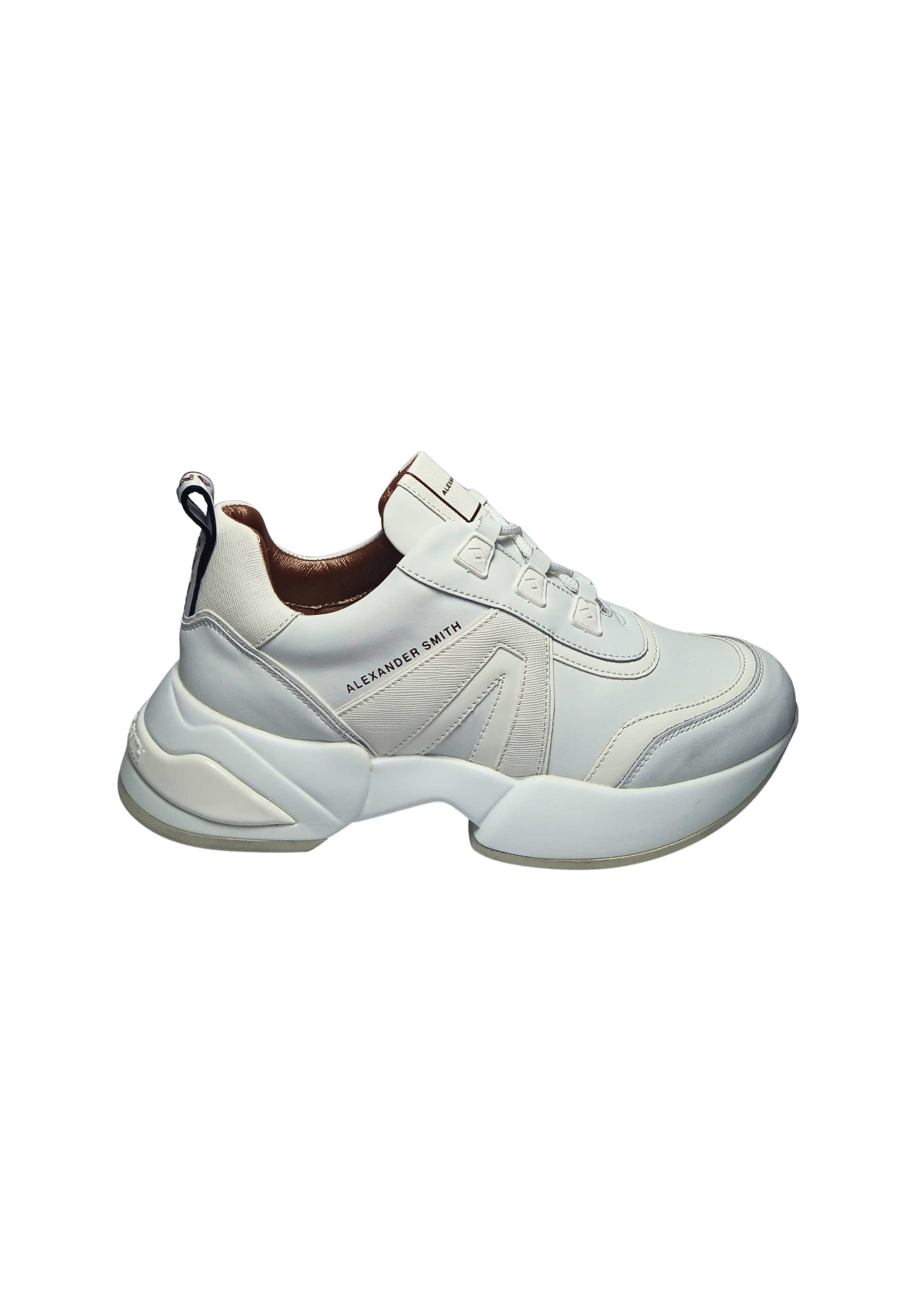 ALEXANDER SMITH asbbmbw-1008-twt Alexander Smith Donna Pelle Bianco - 6