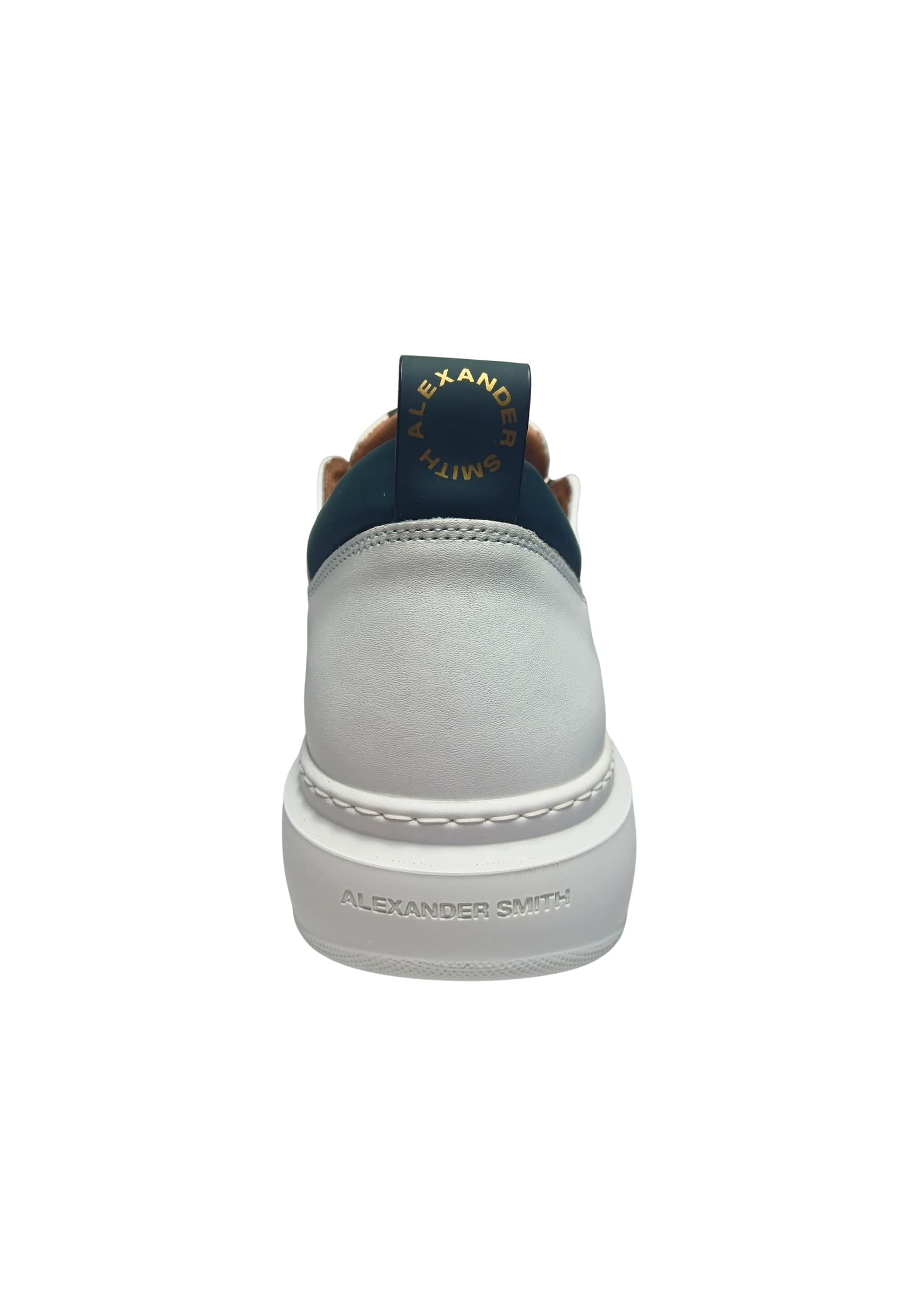 ALEXANDER SMITH asbcwym-2264-wdg Alexander Smith Uomo Pelle Bianco - 5