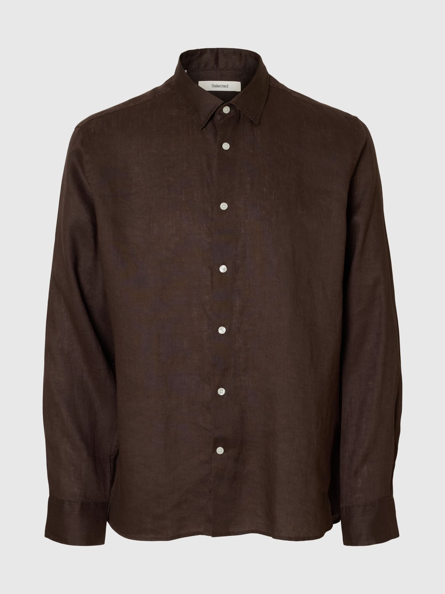 SELECTED Shirt Uomo Selected SLMREGCLAUS KYLIAN LINEN - 5