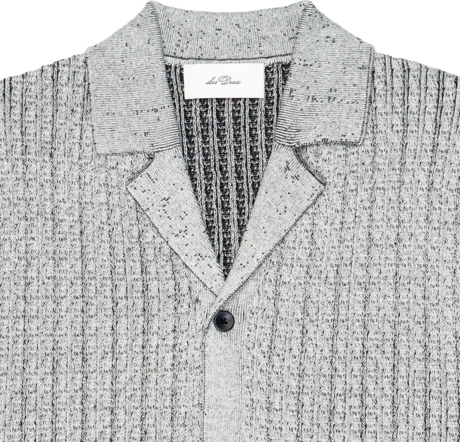 LES DEUX Camicia Uomo Les Deux Evan Knitted - 2