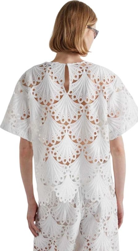 MEIMEIJ BLUSA Donna  PIZZO MACRAME' - 3