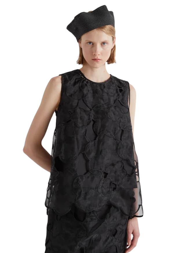 MEIMEIJ BLUSA Donna  CON STRATO IN ORGANZA - 4