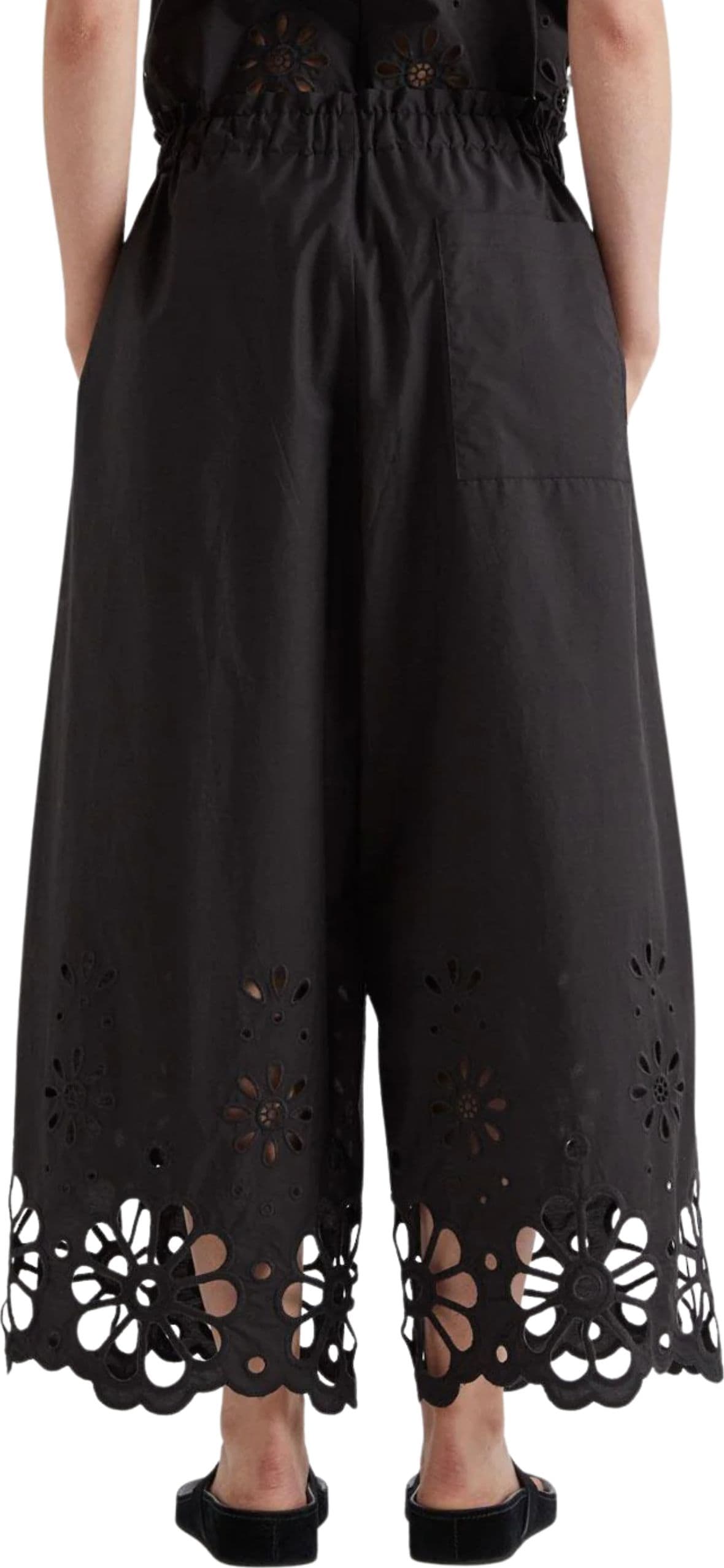 MEIMEIJ PANTALONE Donna  CON GRECA IN MACRAME - 3
